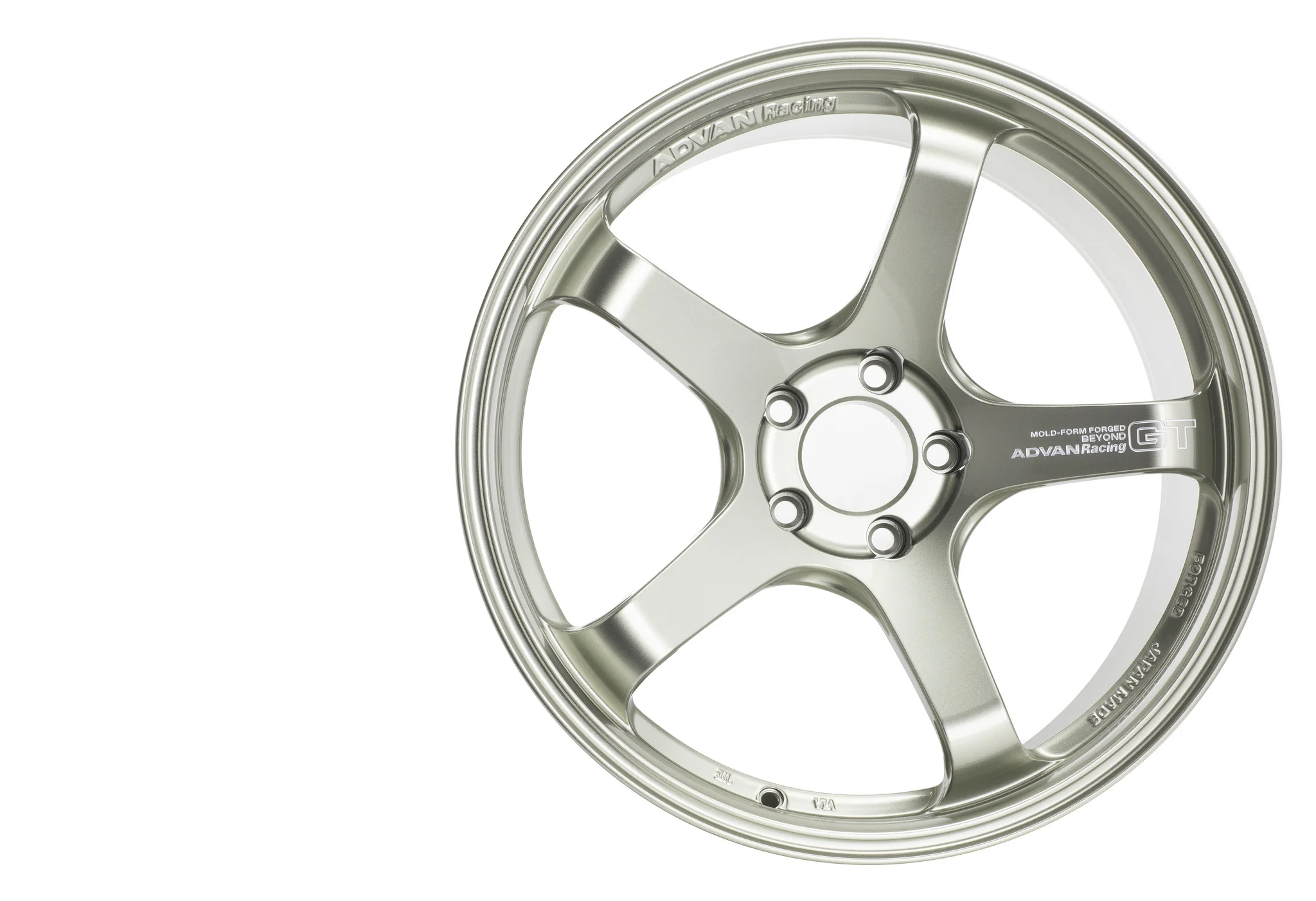 Advan Racing GT Beyond - 19x9.5 +25 / 19x10.5 +32 / 5x112 - Racing Sand Metallic *Set of 4* - Image 6
