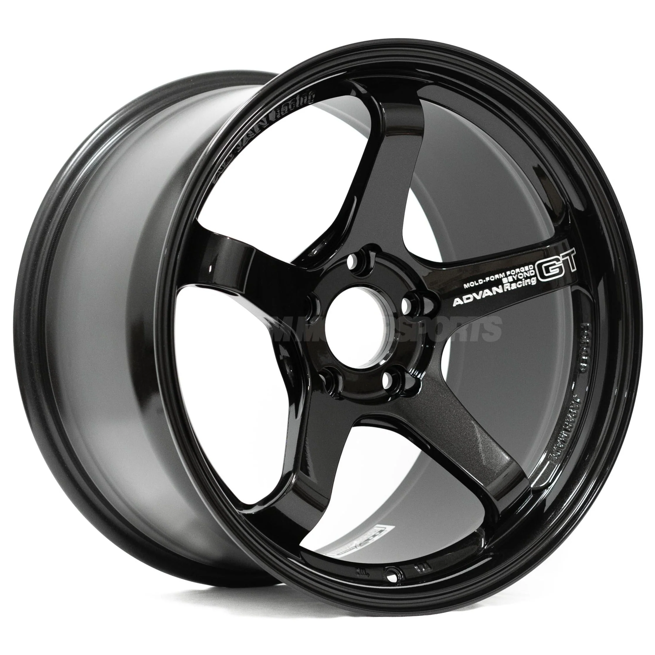 Advan Racing GT Beyond - 19x9.5 +15 / 20x10.5 +15 / 5x112 - Racing Titanium Black (G80 M3 / G82 M4 / G87 M2 Fitment) *Set of 4*