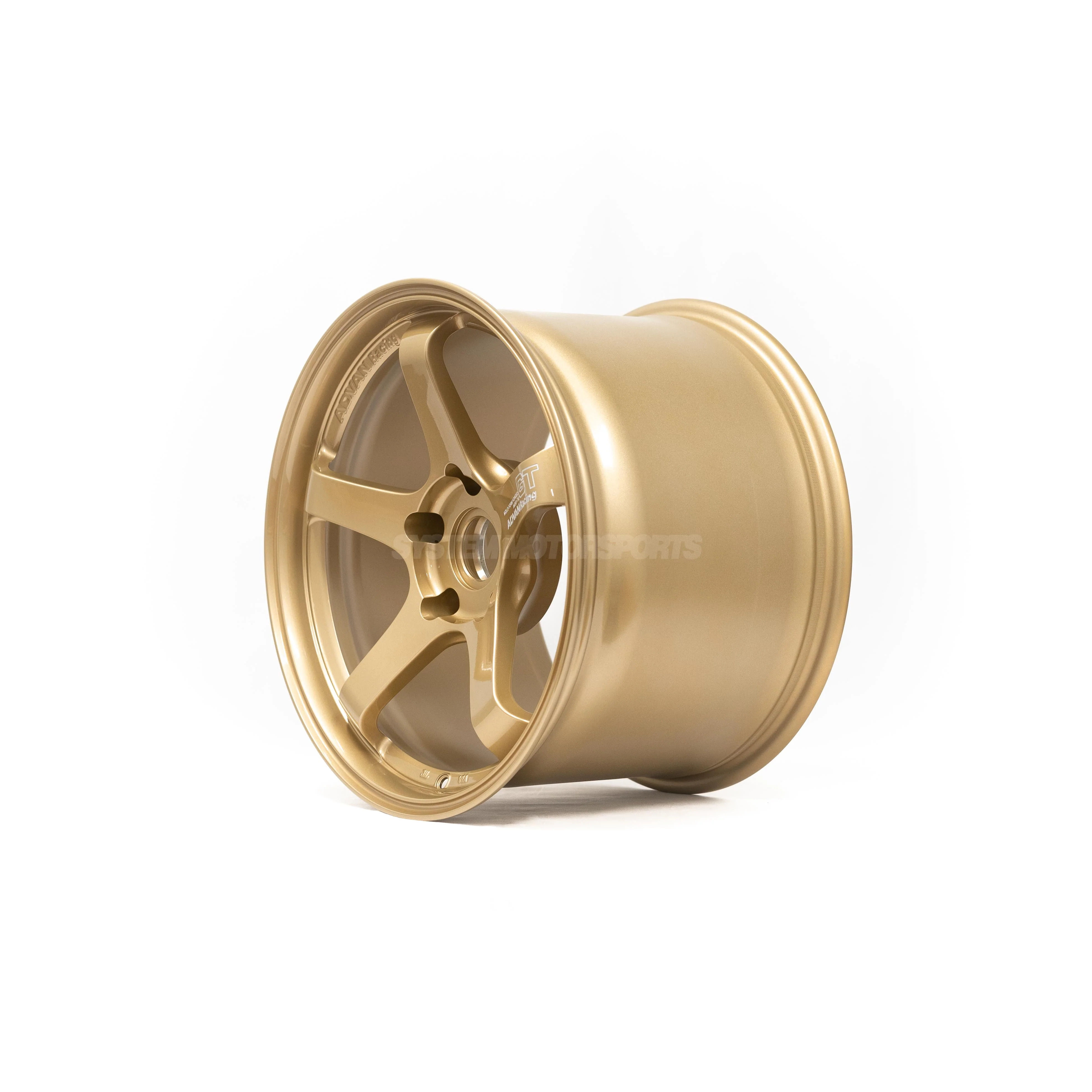 Advan Racing GT for Porsche - 18x9 / 18x12 / 5x130 - Racing Gold Metallic (997 WB Fitment) *Set of 4* - Image 4