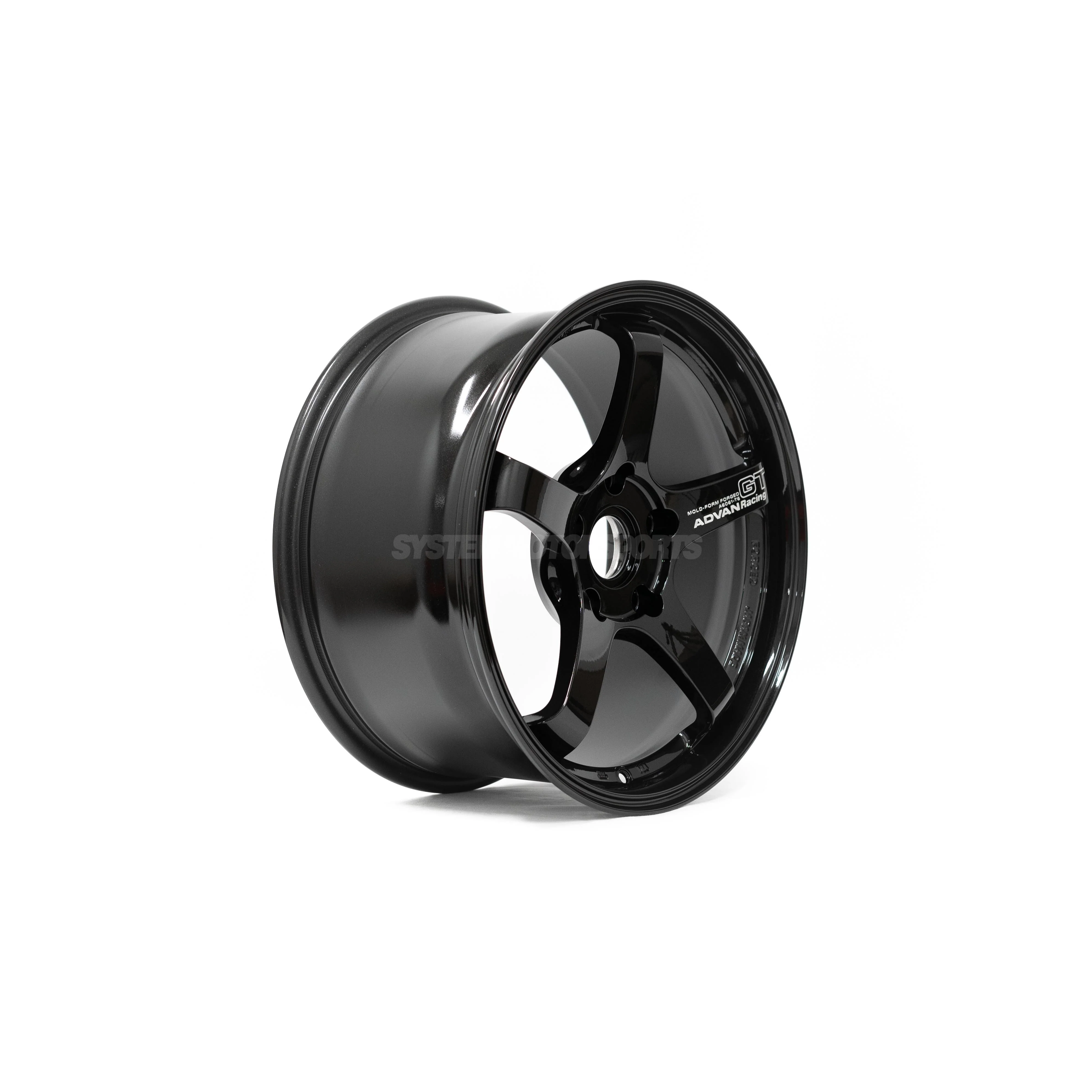 Advan Racing GT for Porsche - 18x9 / 18x12 / 5x130 - Racing Titanium Black (997 WB Fitment) *Set of 4* - Image 8