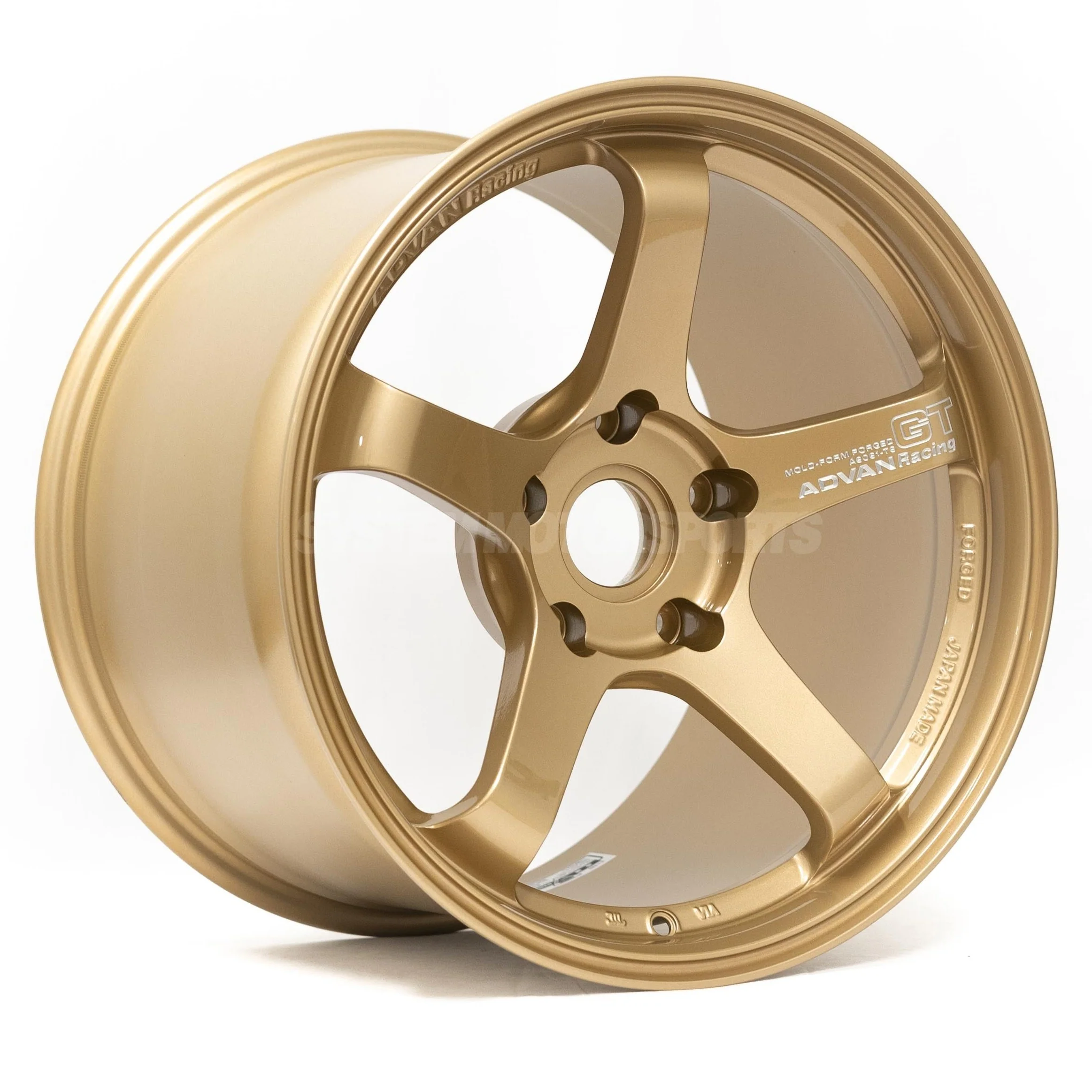 Advan Racing GT for Porsche - 19x9 / 19x12 / 5x130 - Racing Gold Metallic (997 WB Fitment) *Set of 4*
