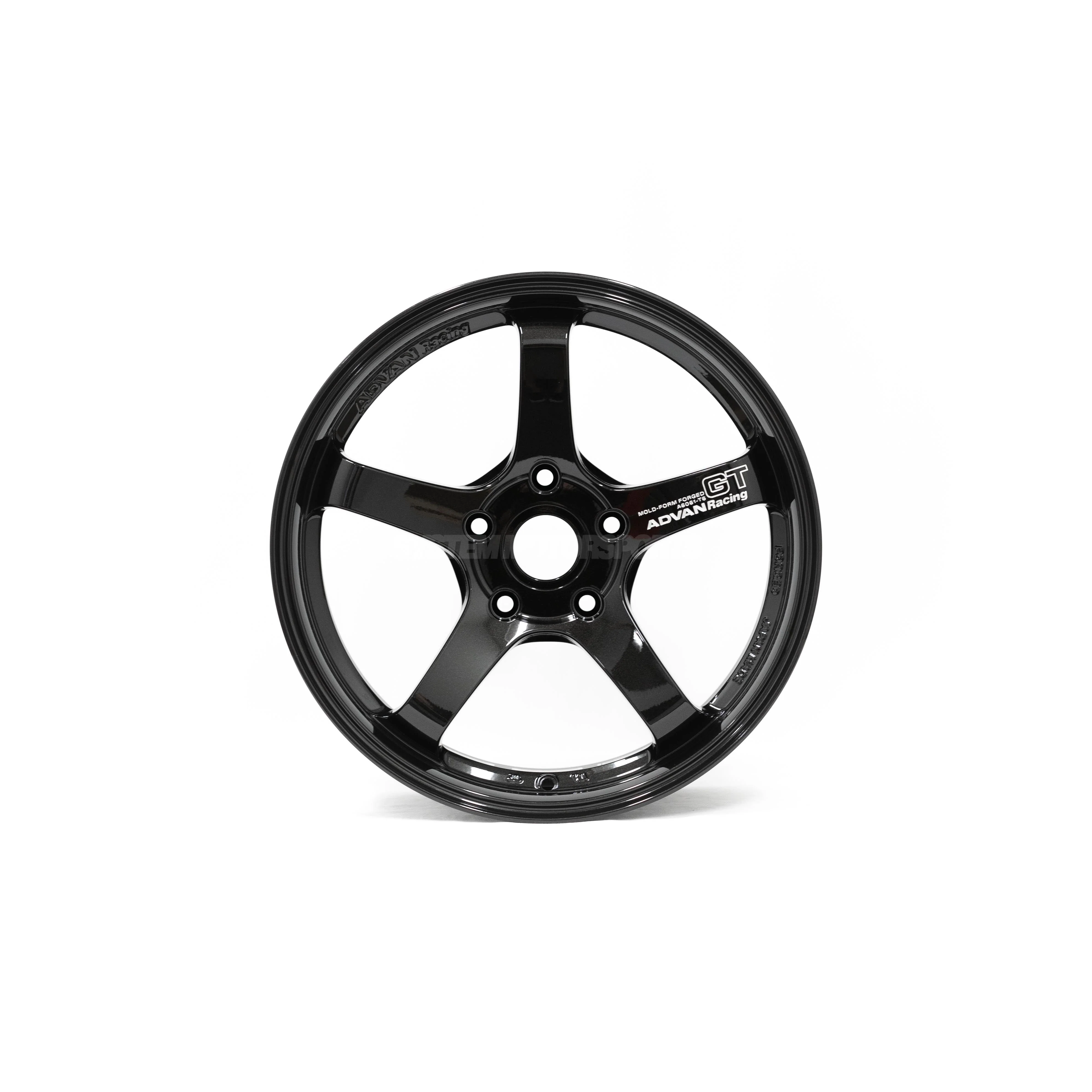 Advan Racing GT for Porsche - 19x9 / 19x12 / 5x130 - Racing Titanium Black (997 NB Fitment) *Set of 4* - Image 7