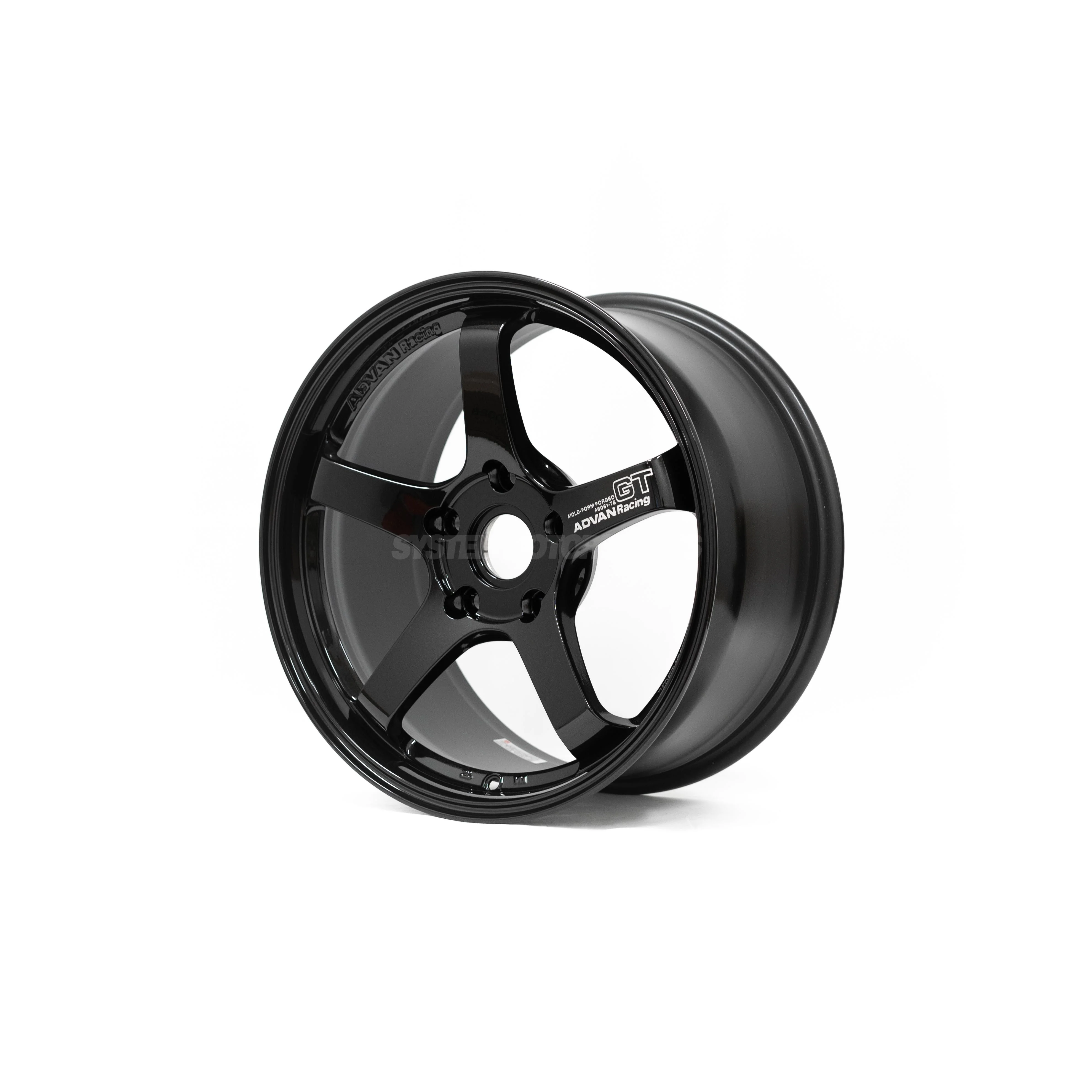 Advan Racing GT for Porsche - 19x9 / 19x12 / 5x130 - Racing Titanium Black (997 WB Fitment) *Set of 4* - Image 6