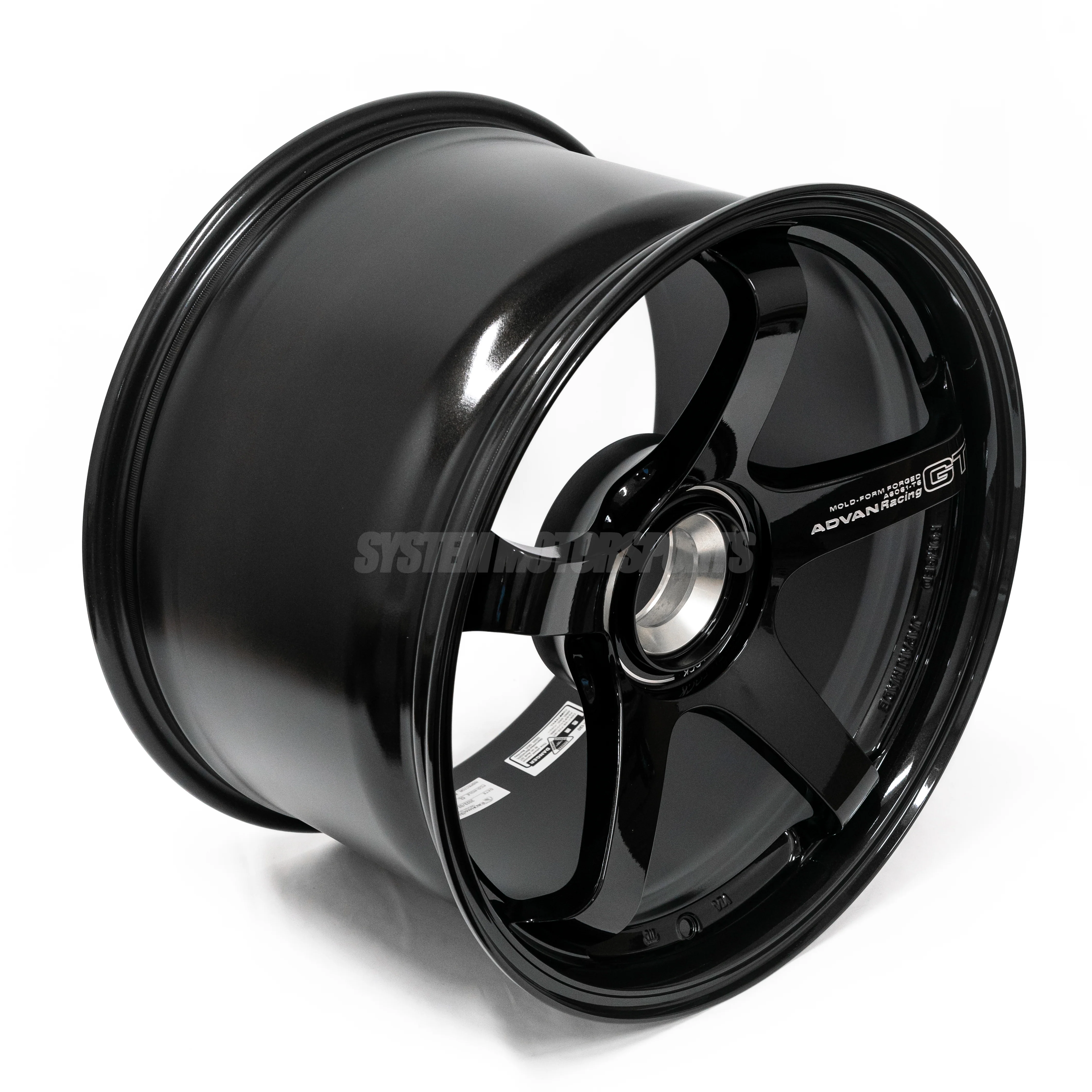 Advan Racing GT for Porsche - 20x9.5 / 21x12.5 / Centerlock - Racing Titanium Black (991 GT3RS Fitment) *Set of 4* - Image 4