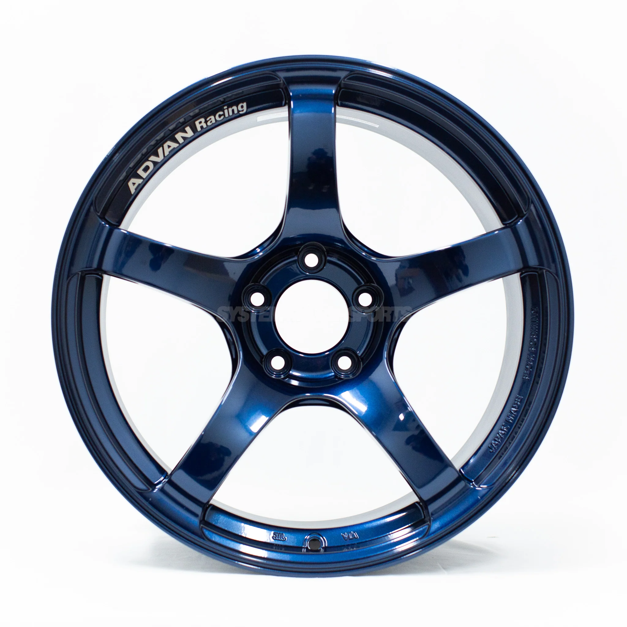 Advan TC-4 - 18x9.5 / +35 / 5x114.3 -  Racing Indigo Blue *Set of 4* - Image 3