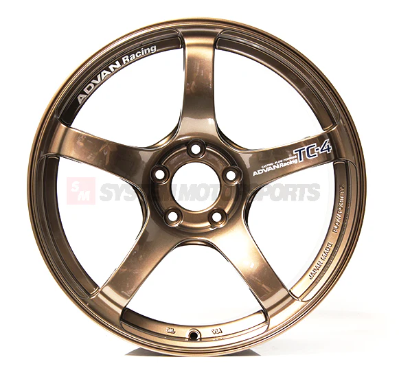 Advan TC-4 - 18x9.5 +45 5x114.3 - Bronze *Set of 4*
