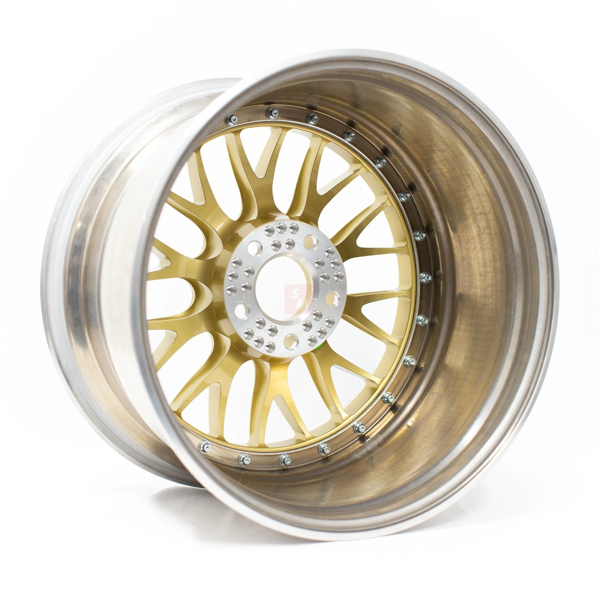 BBS E88 - 18x10.5 / 5x120 (Race Pocket Center) - Gold (E90 M3 / E92 M3 / E93 M3 / E46 M3 Fitment) *Set of 4* - Image 5