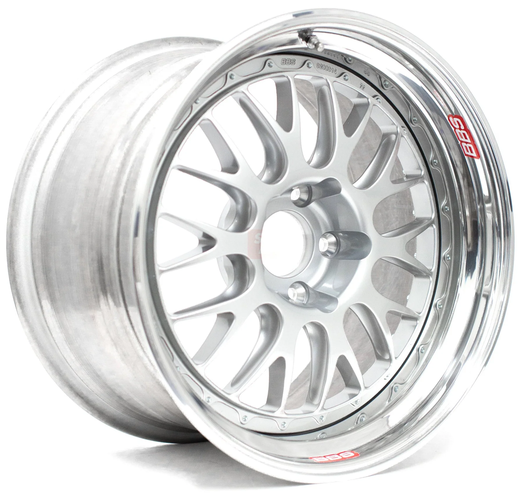 BBS E88 - 19x10 +24 / 19x11 +42 / 5x120 (Race Pocket Center) - Silver (F80 M3 / F82 M4 / F87 M2 Fitment) *Set of 4*