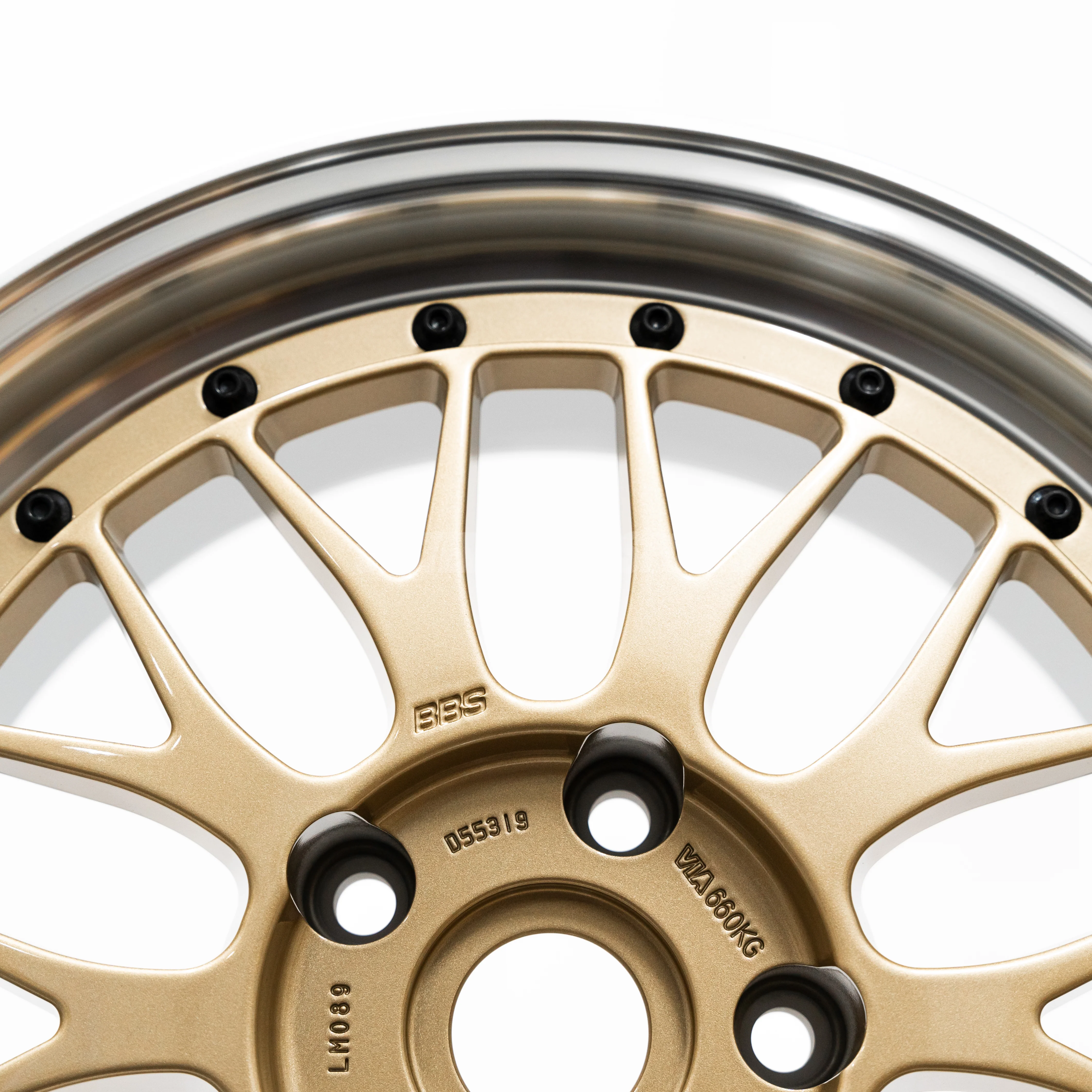 BBS LM - 17x8 / +40 / 5x120 - Gold w/ Diamond Cut Rim (E36 M3 Fitment) *Set of 4* - Image 5