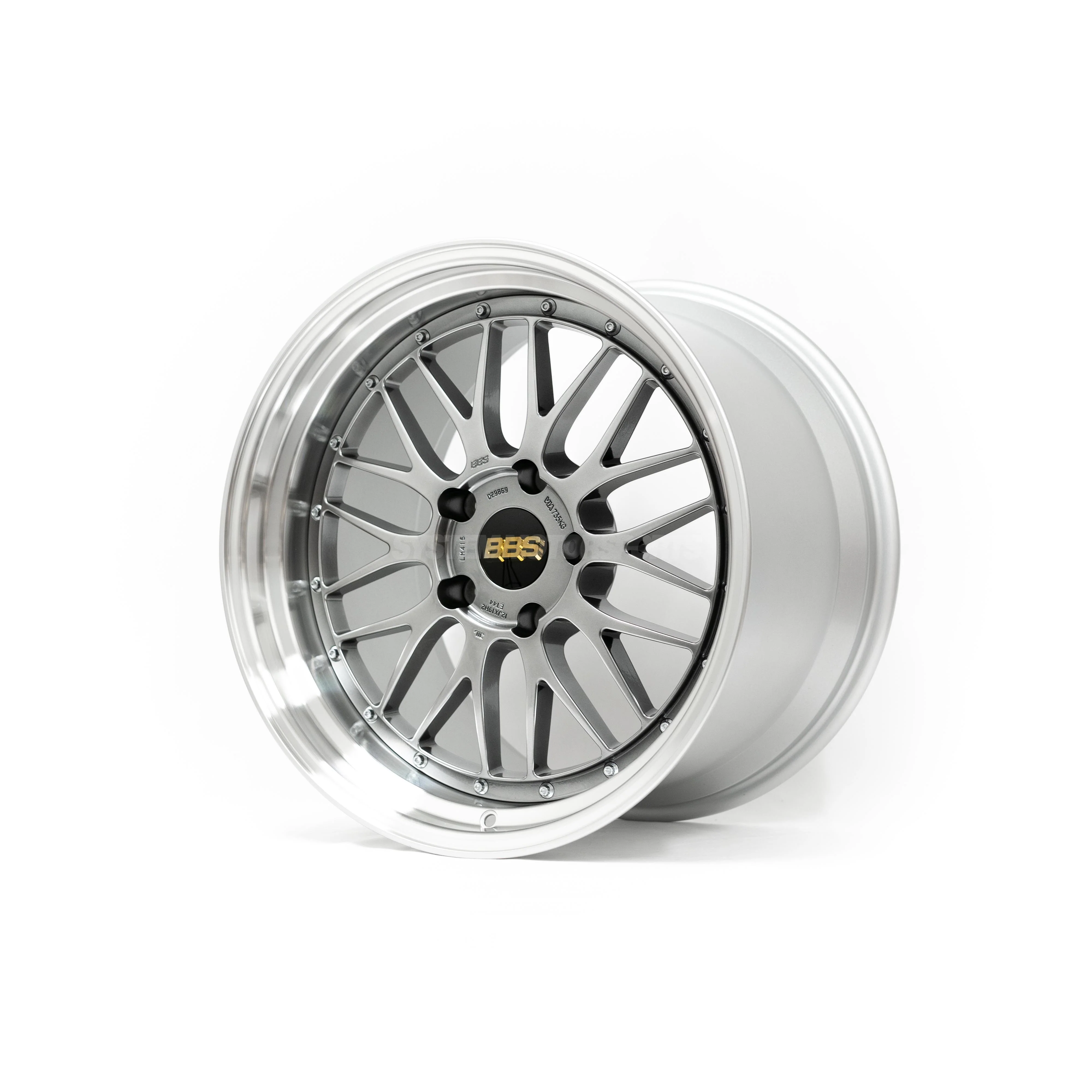 BBS LM - 18x10 / +20 / 5x114.3 - Diamond Black w/ Diamond Cut Rim *Set of 4* - Image 5