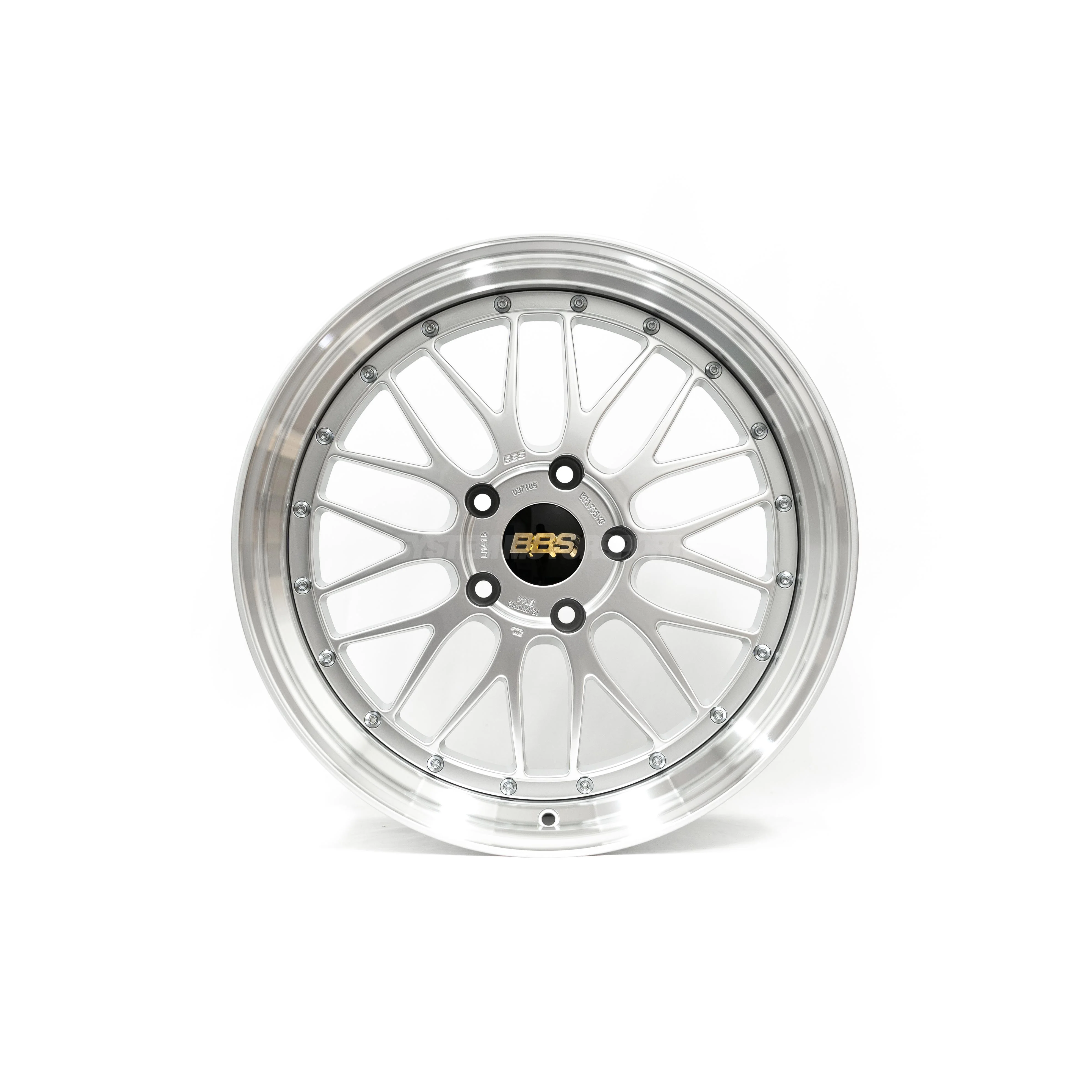 BBS LM - 18x10 / +20 / 5x114.3 - Diamond Silver w/ Diamond Cut Rim *Set of 4* - Image 3