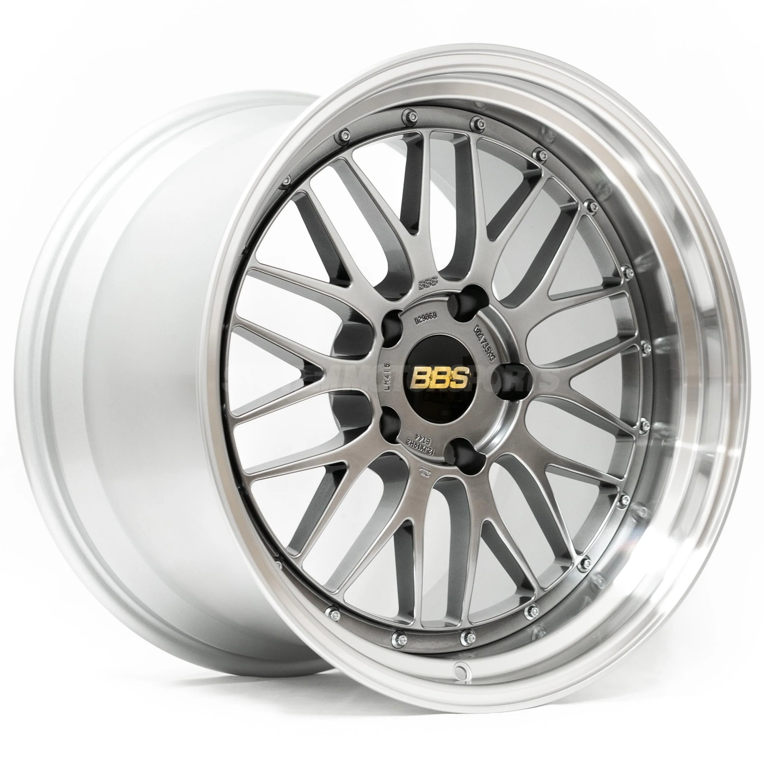 BBS LM - 18x8 / 18x10.5 / 5x108 - Diamond Black w/ Diamond Cut Rim (Ferrari F355 Fitment) *Set of 4*