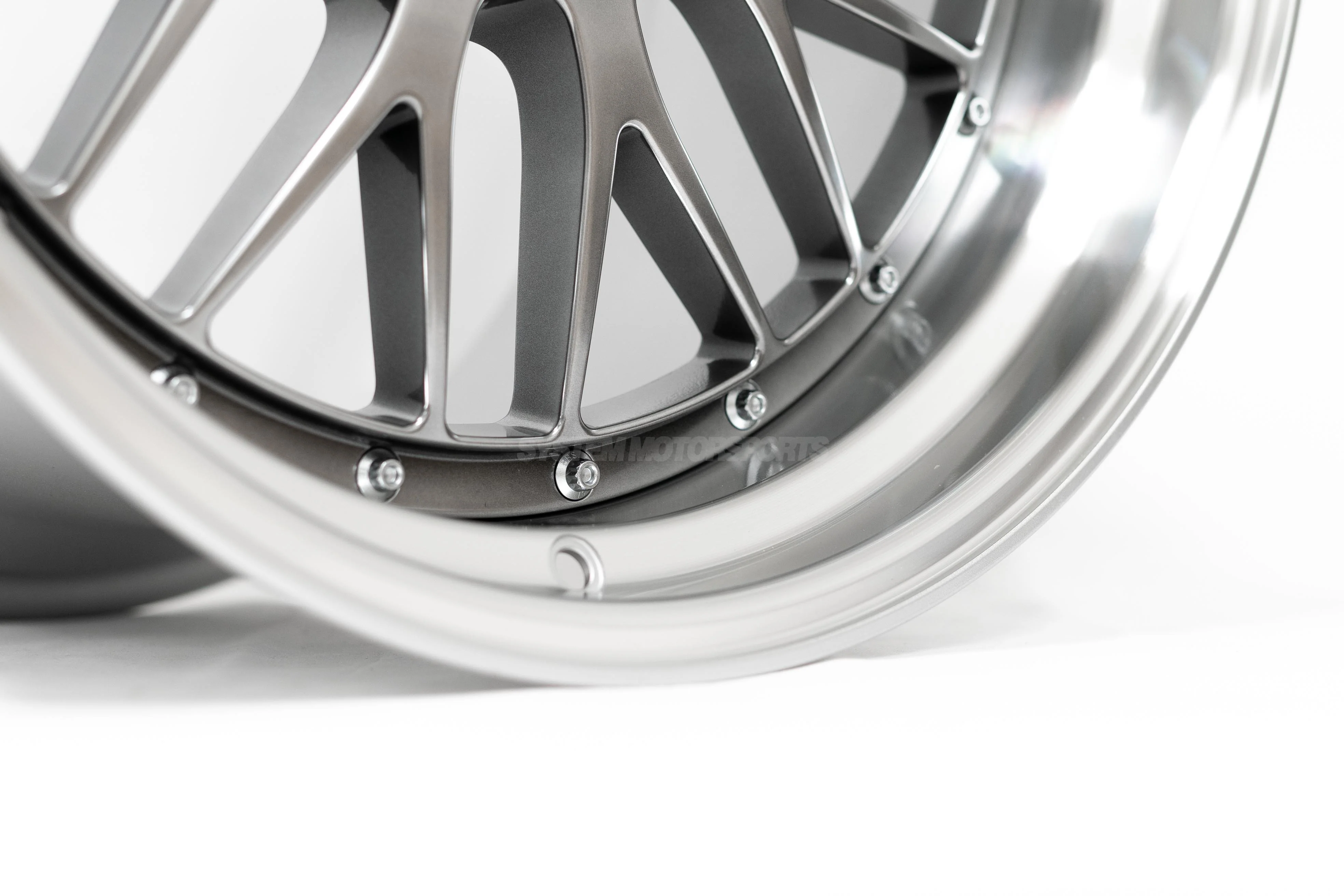 BBS LM - 18x8 / 18x10.5 / 5x108 - Diamond Black w/ Diamond Cut Rim (Ferrari F355 Fitment) *Set of 4* - Image 7