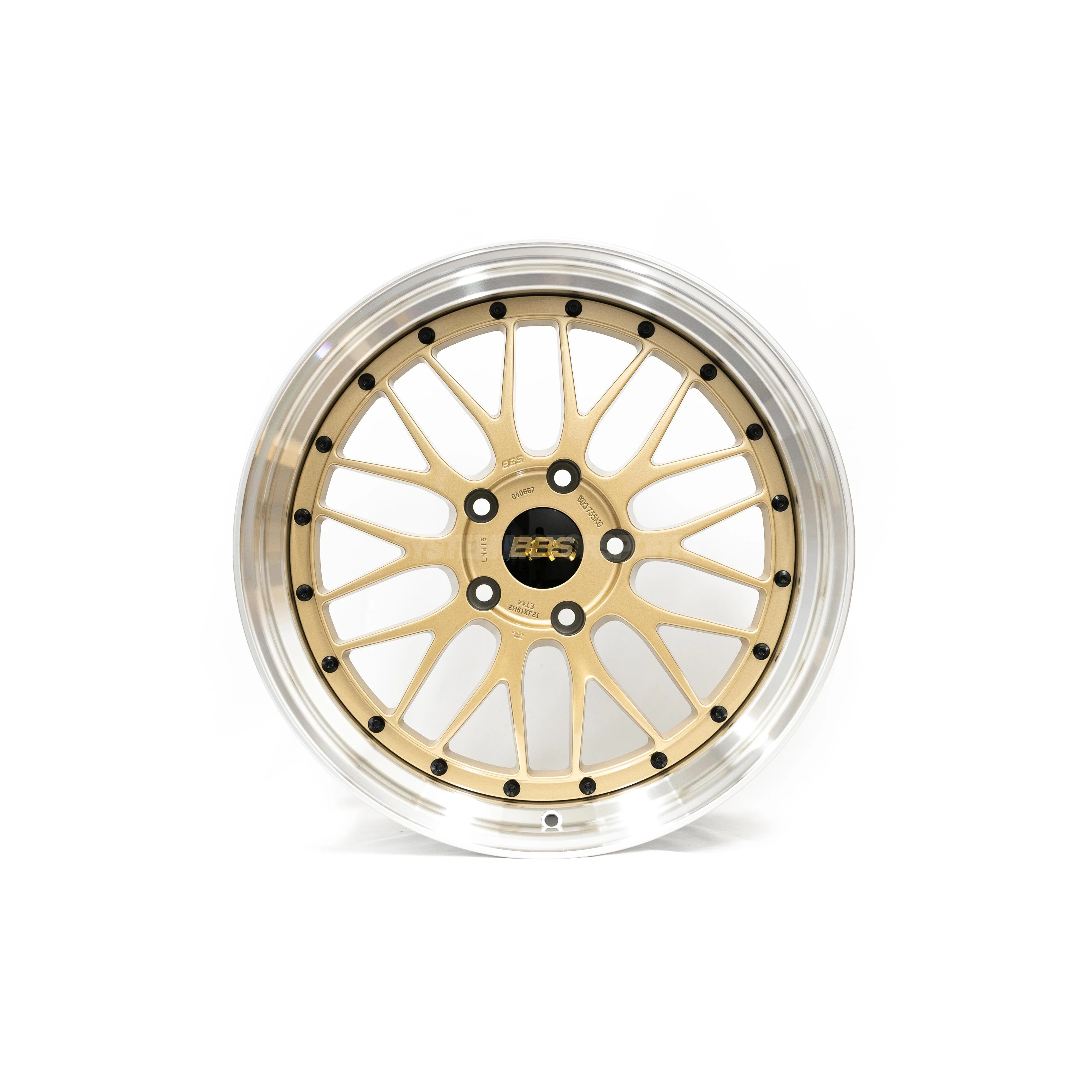 BBS LM - 19x9.5 +22 / 19x11 +37 / 5x120 - Gold w/ Diamond Cut Rim (F80 M3 / F82 M4 / F87 M2 Fitment) *Set of 4* - Image 3