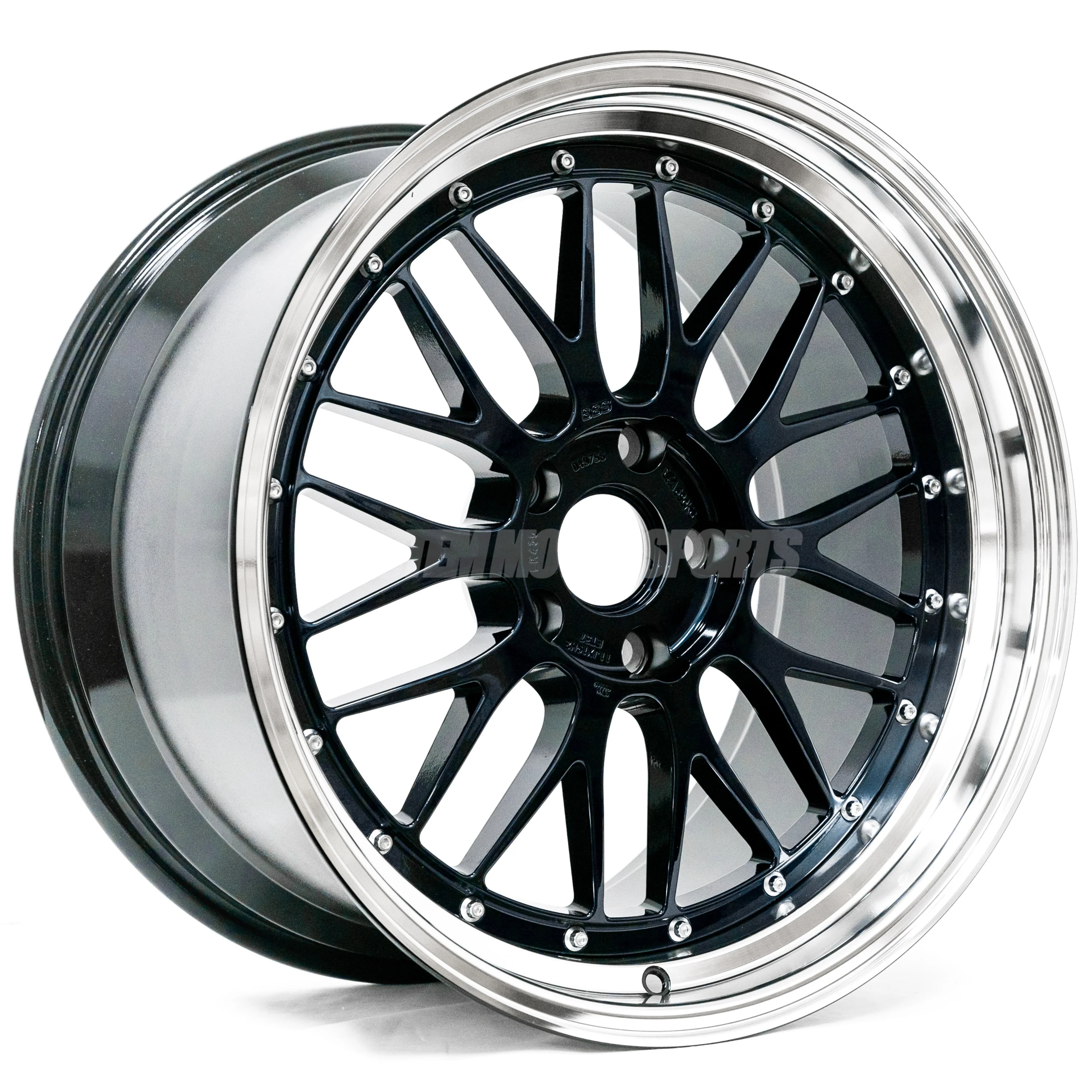 BBS LM - 20x10 / 20x11 / 5x112 - Navy Blue w/ Black Bright Diamond Cut Rim (G80 M3 / G82 M4 / G87 M2 Fitment) *Set of 4*