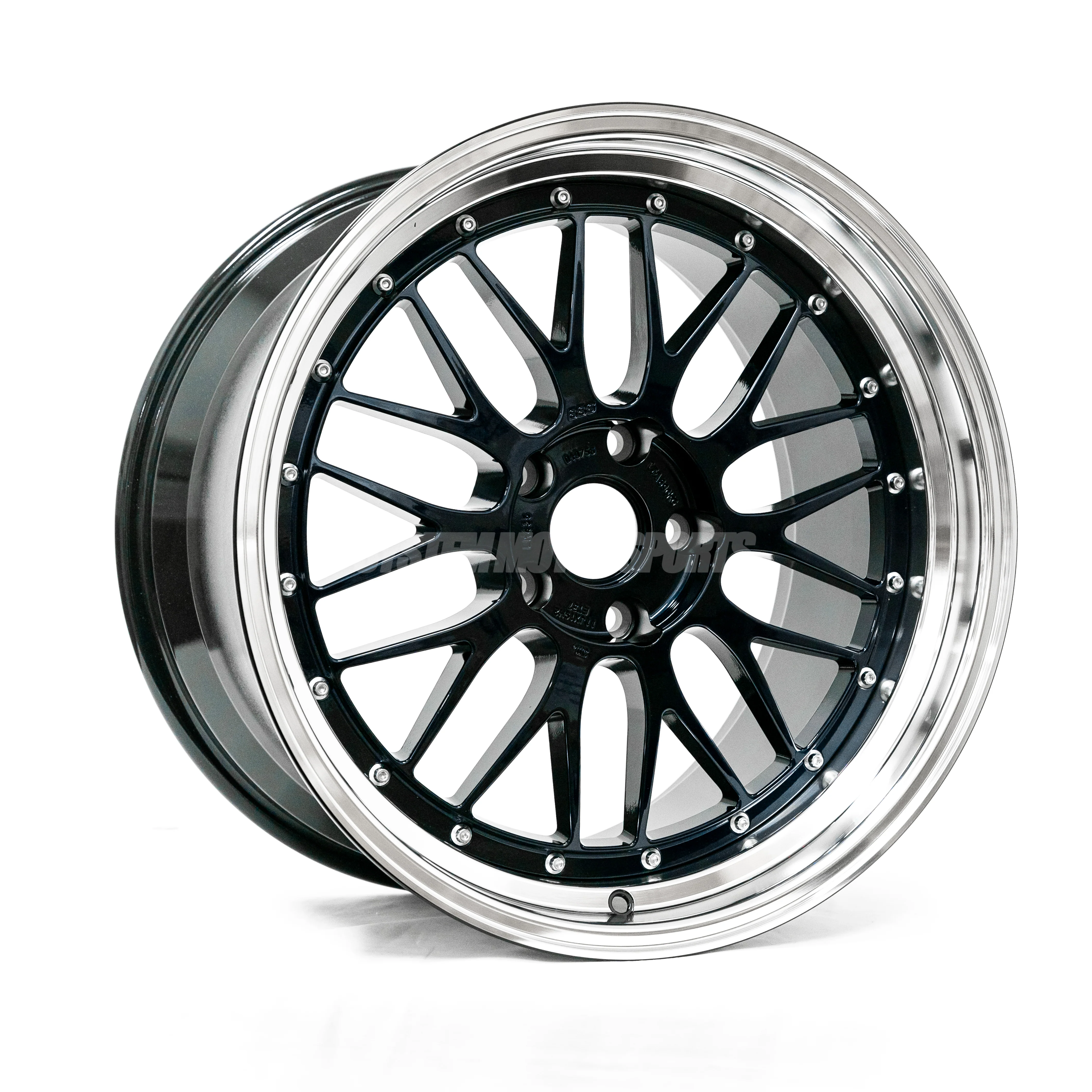 BBS LM - 20x10 / 20x11 / 5x112 - Navy Blue w/ Black Bright Diamond Cut Rim (G80 M3 / G82 M4 / G87 M2 Fitment) *Set of 4* - Image 4