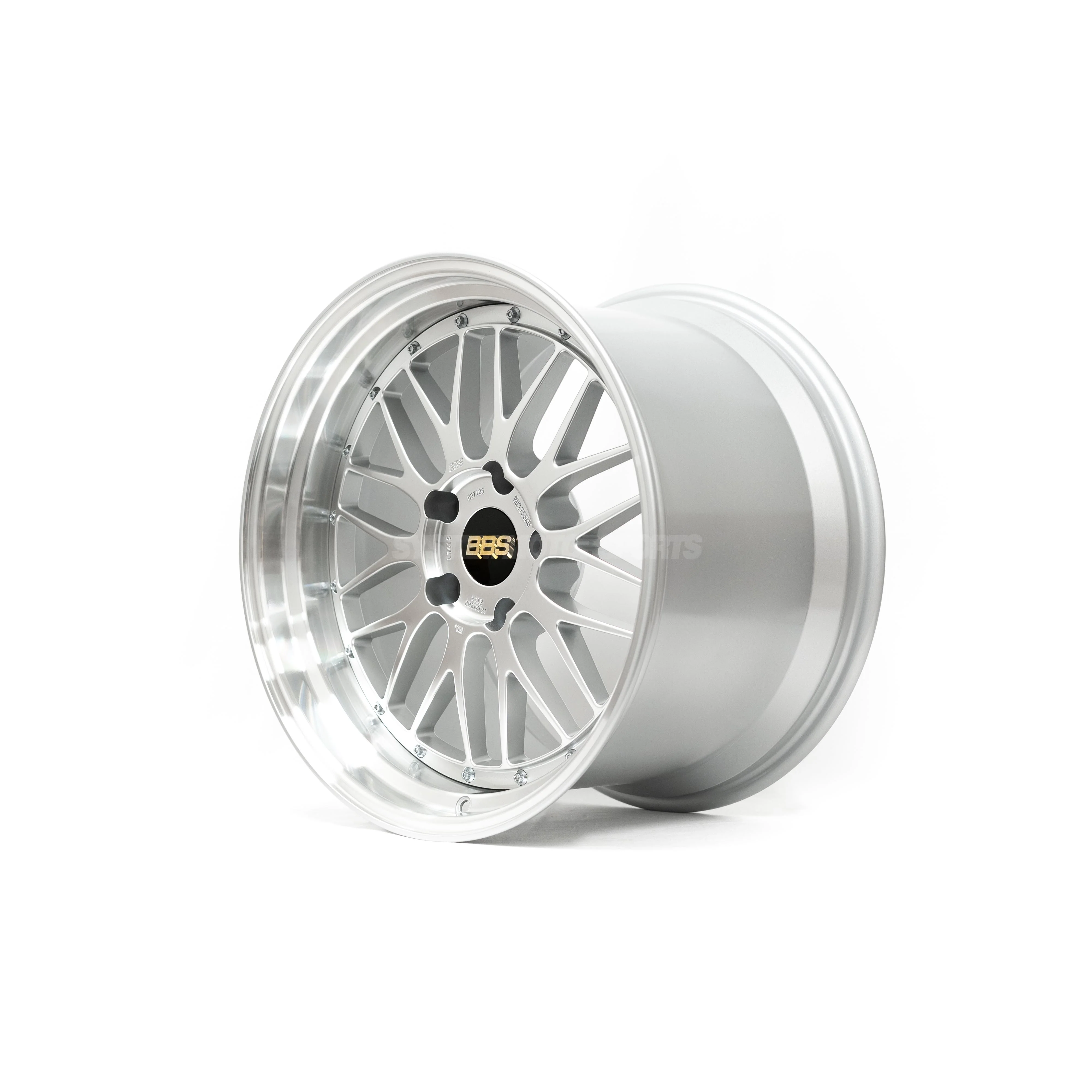 BBS LM - 20x9 / 20x10 / 5x120 - Diamond Silver w/ Diamond Cut Rim *Set of 4* - Image 4