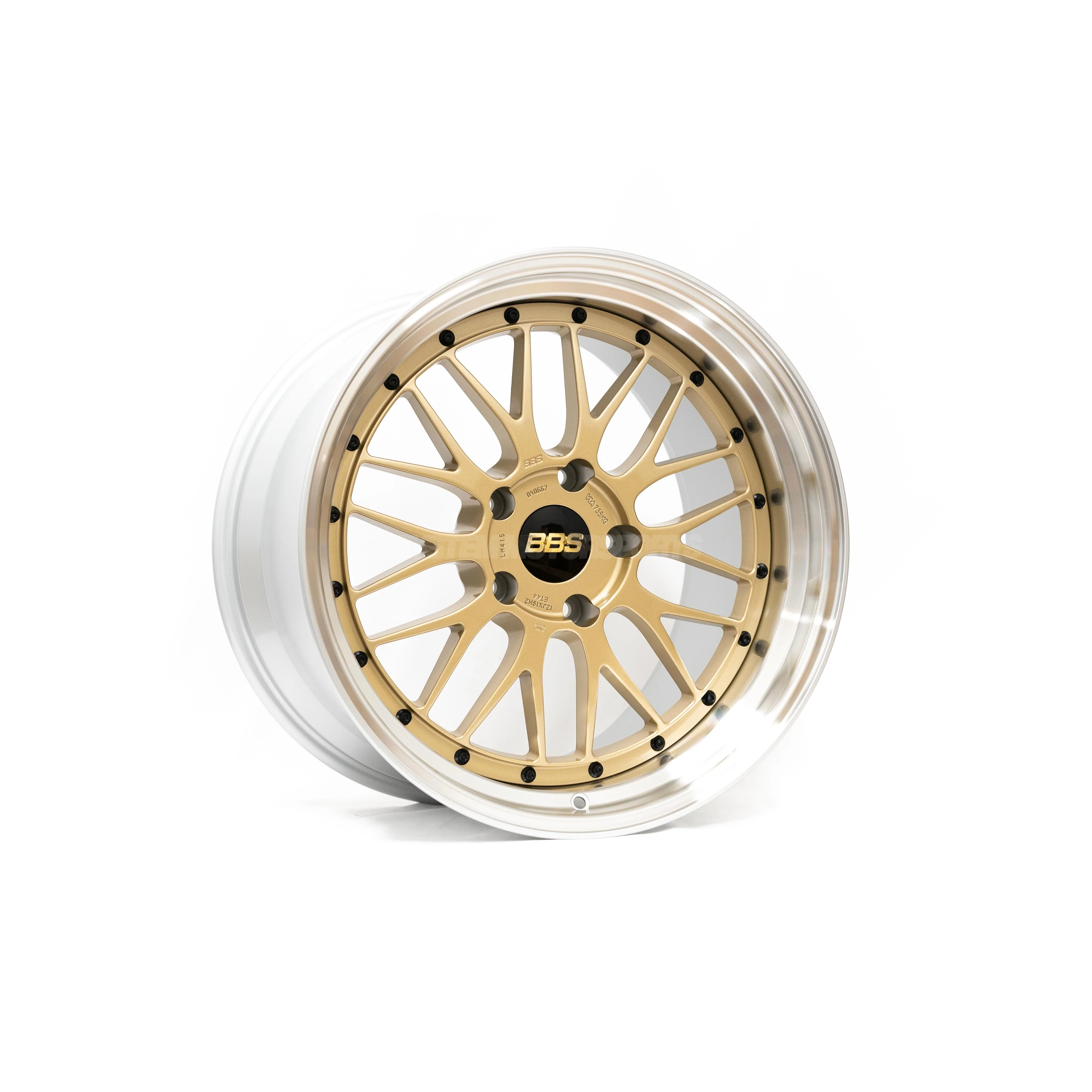 BBS LM - 20x9 / 20x10 / 5x120 - Gold w/ Diamond Cut Rim *Set of 4* - Image 5