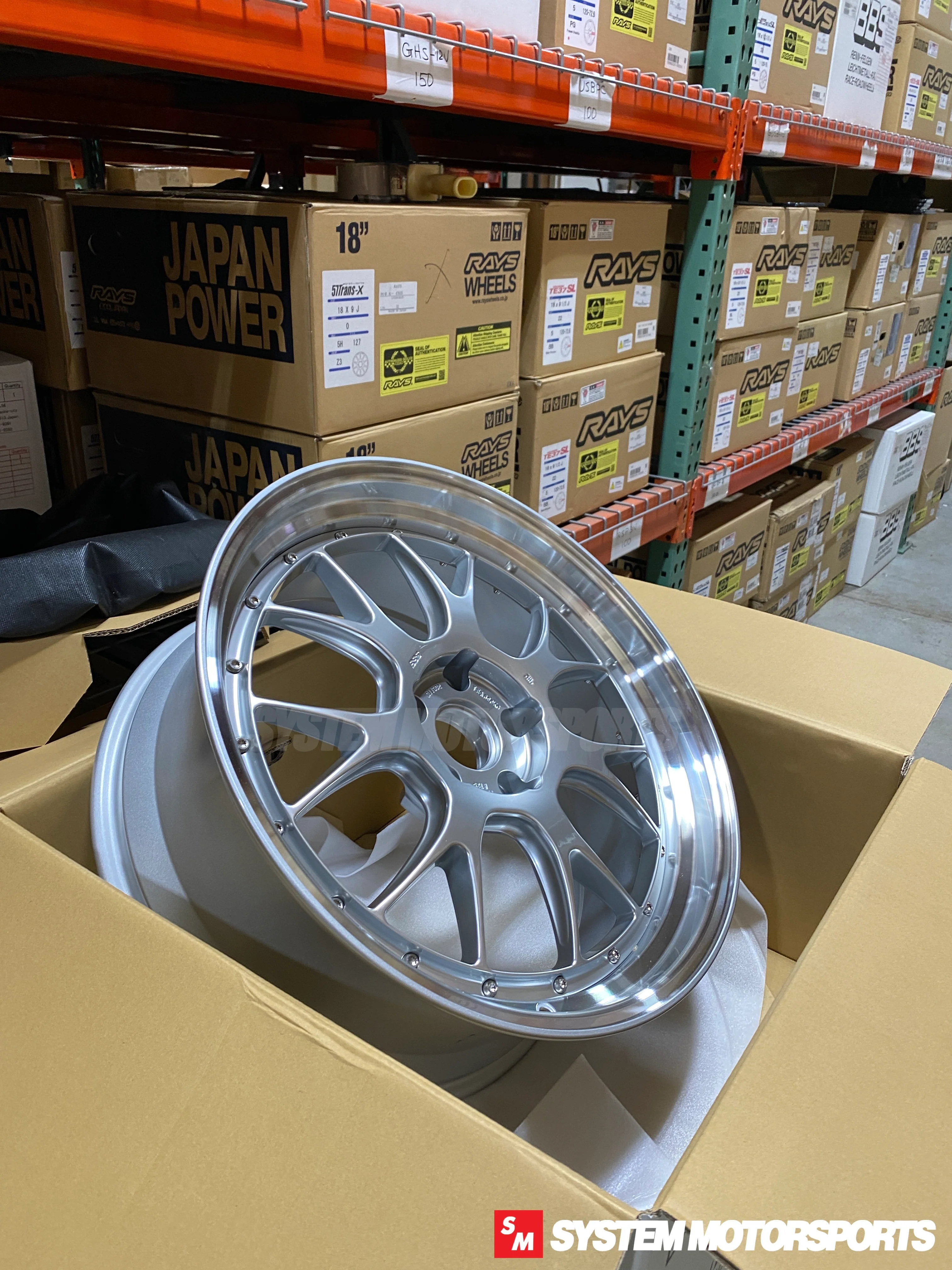 BBS LM-R - 19x9.5 / 5x114.3 - Diamond Silver w/ Diamond Cut Rim (GR Corolla Fitment) *Set of 4* - Image 2
