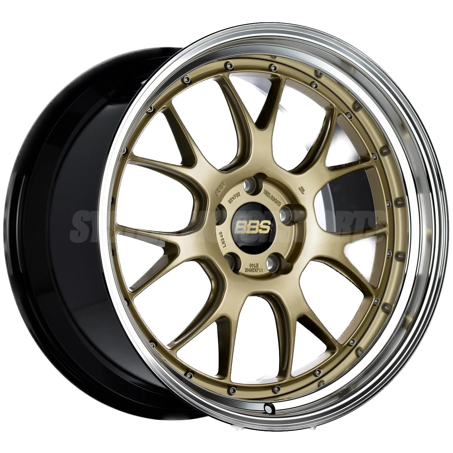 BBS LM-R - 20x9.5 / 20x11 / 5x120 - Gold w/ Diamond Cut Rim (F80 M3 / F82 M4 / F87 M2 Fitment) *Set of 4*