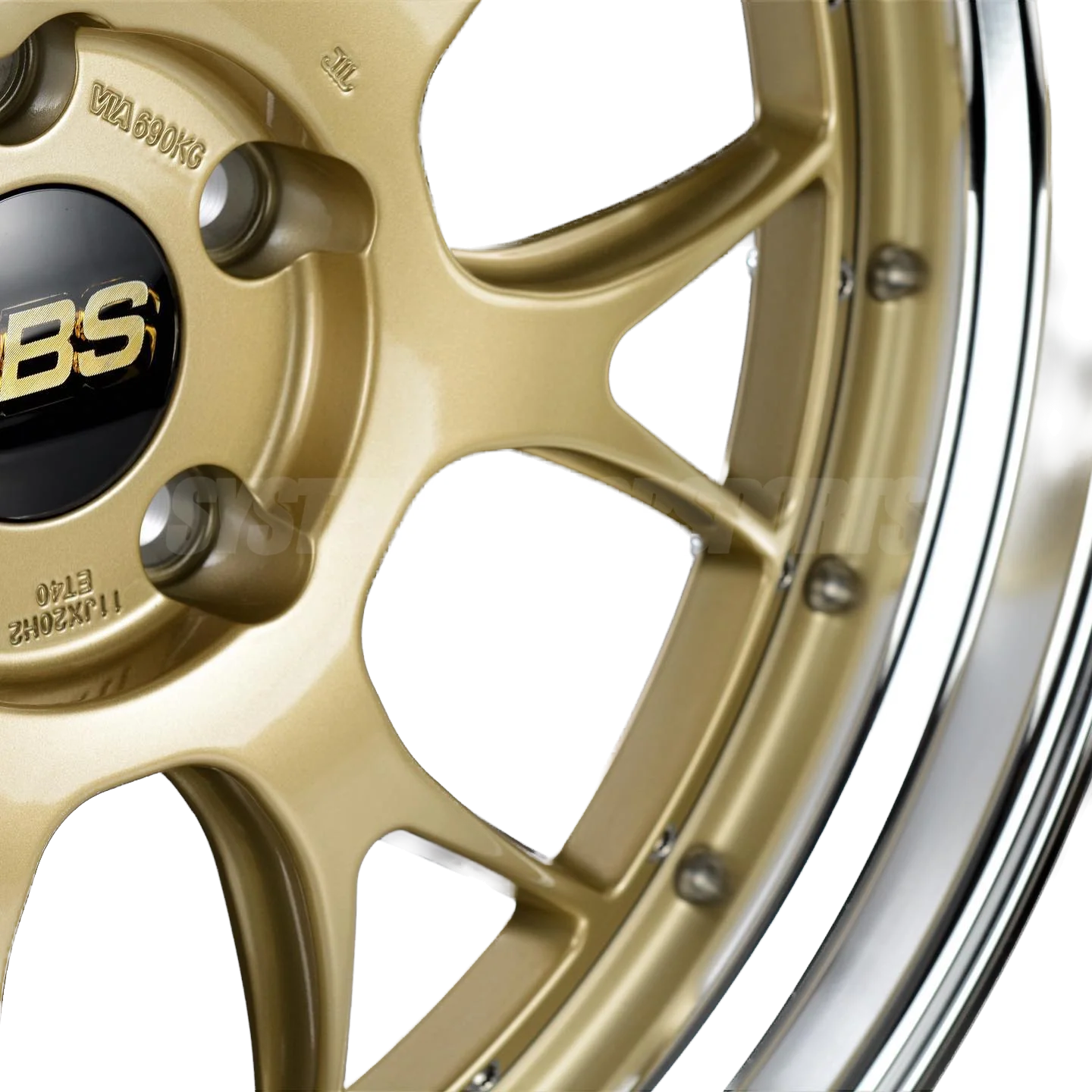 BBS LM-R - 20x9.5 / 20x11 / 5x120 - Gold w/ Diamond Cut Rim (F80 M3 / F82 M4 / F87 M2 Fitment) *Set of 4* - Image 4