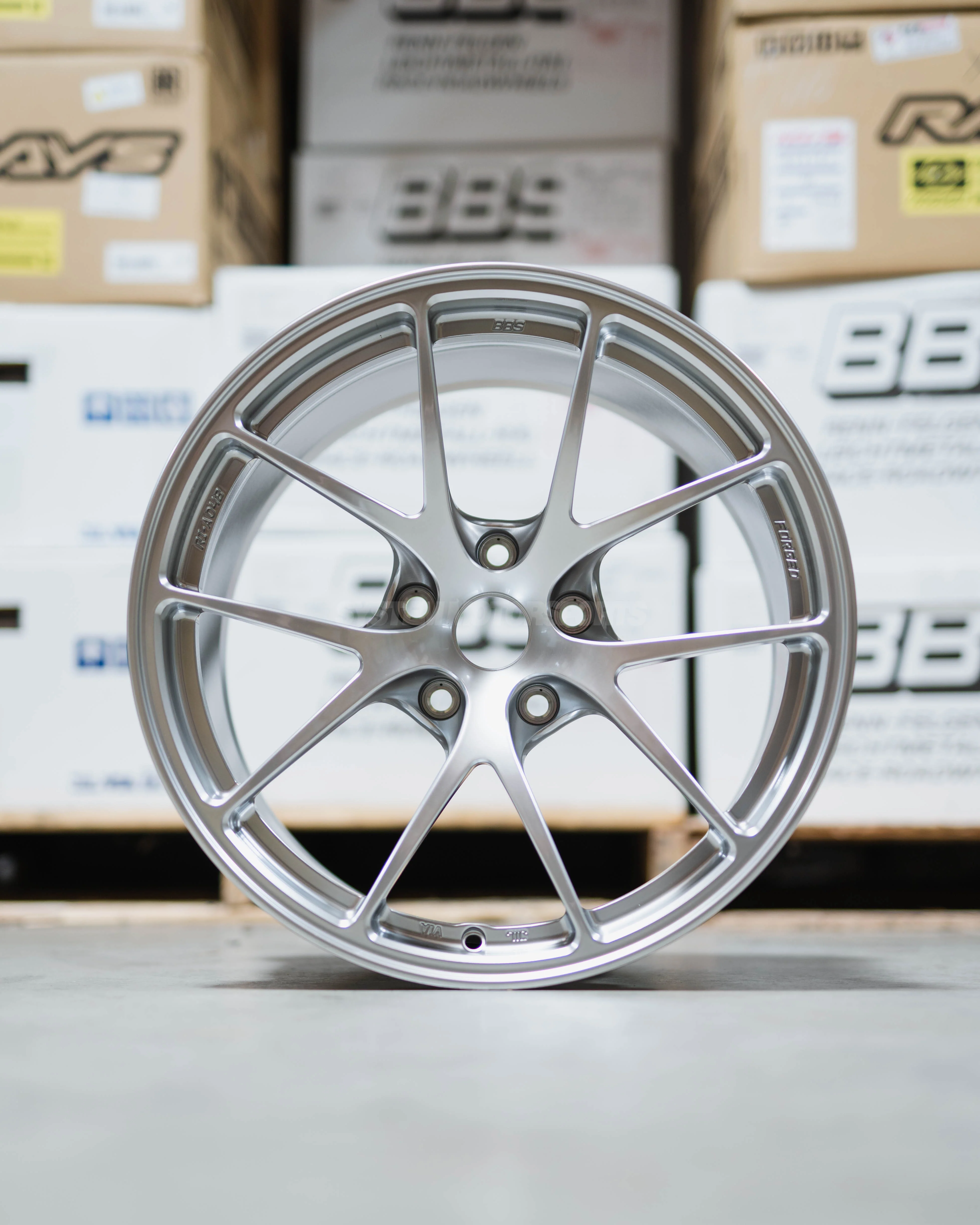BBS RI-A - 18x10 +25 / 18x10.5 +22 5x120 - Diamond Silver (E90 M3 / E92 M3 / E93 M3 Fitment) *Set of 4* - Image 6