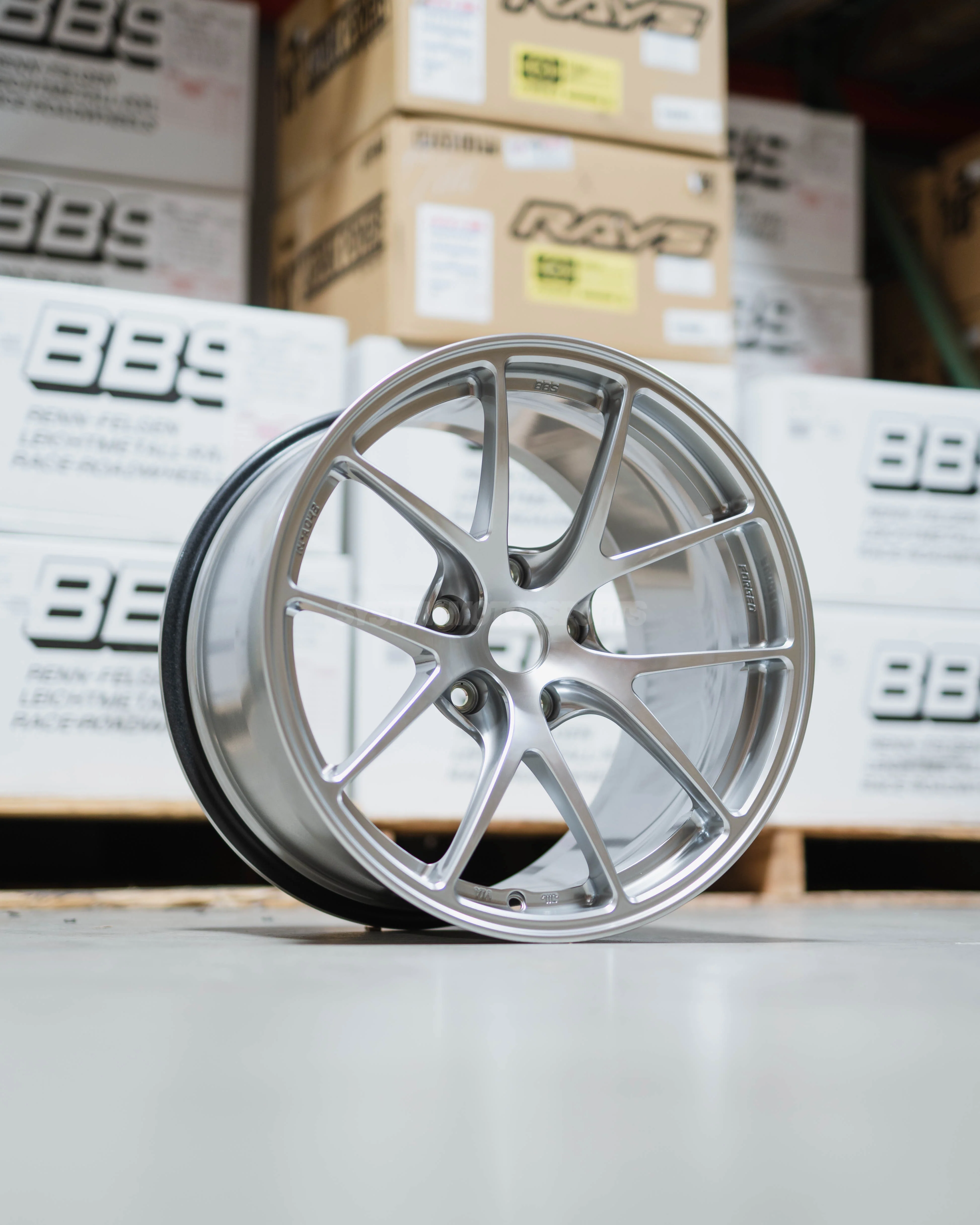 BBS RI-A - 18x10 +25 / 18x10.5 +22 5x120 - Diamond Silver (E90 M3 / E92 M3 / E93 M3 Fitment) *Set of 4* - Image 7