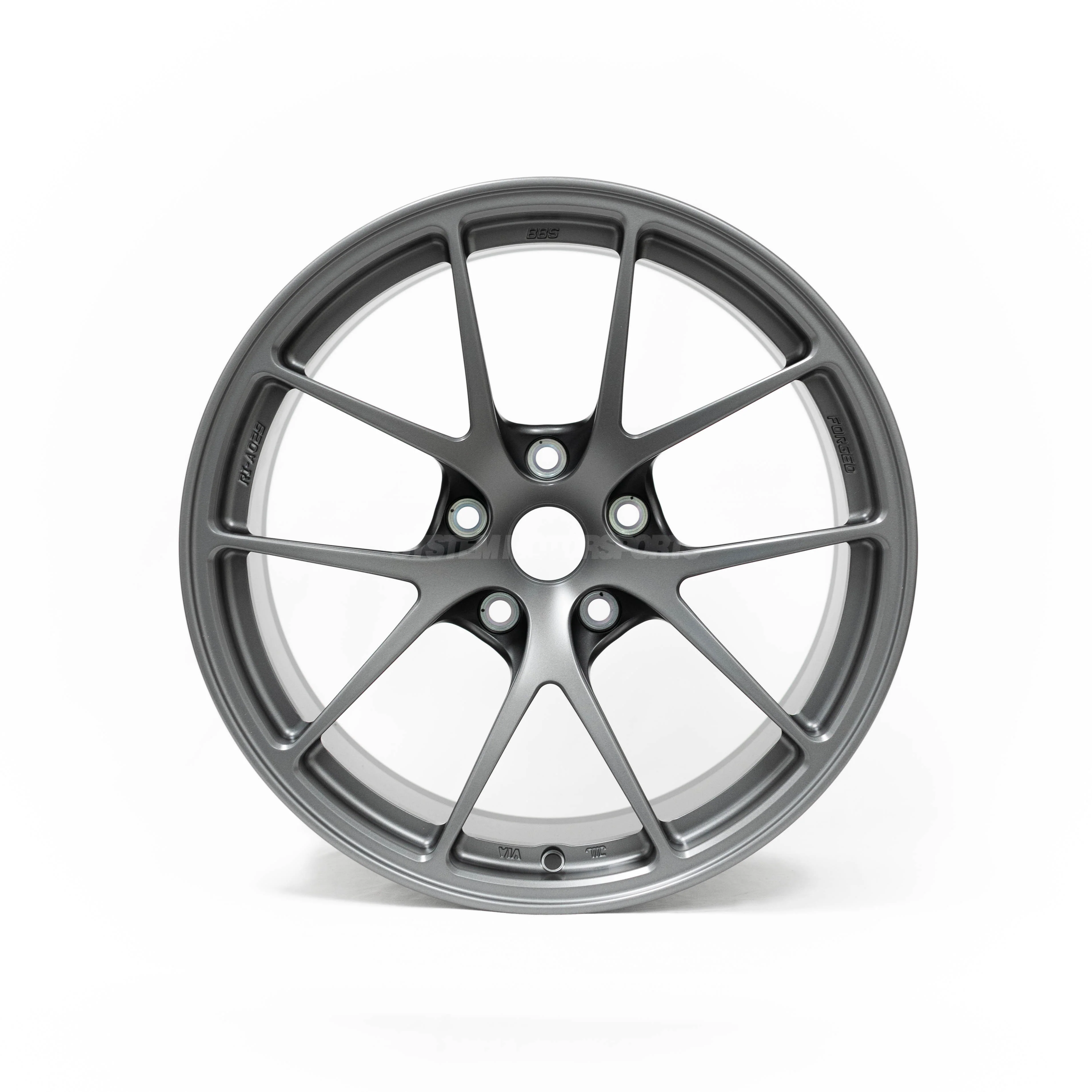 BBS RI-A - 18x10 / +25 / 5x120 - Matte Graphite (E90 M3 / E92 M3 / E93 M3 / E46 M3 / F80 M3 / F82 M4 / F87 M2 Fitment) *Set of 4* - Image 5
