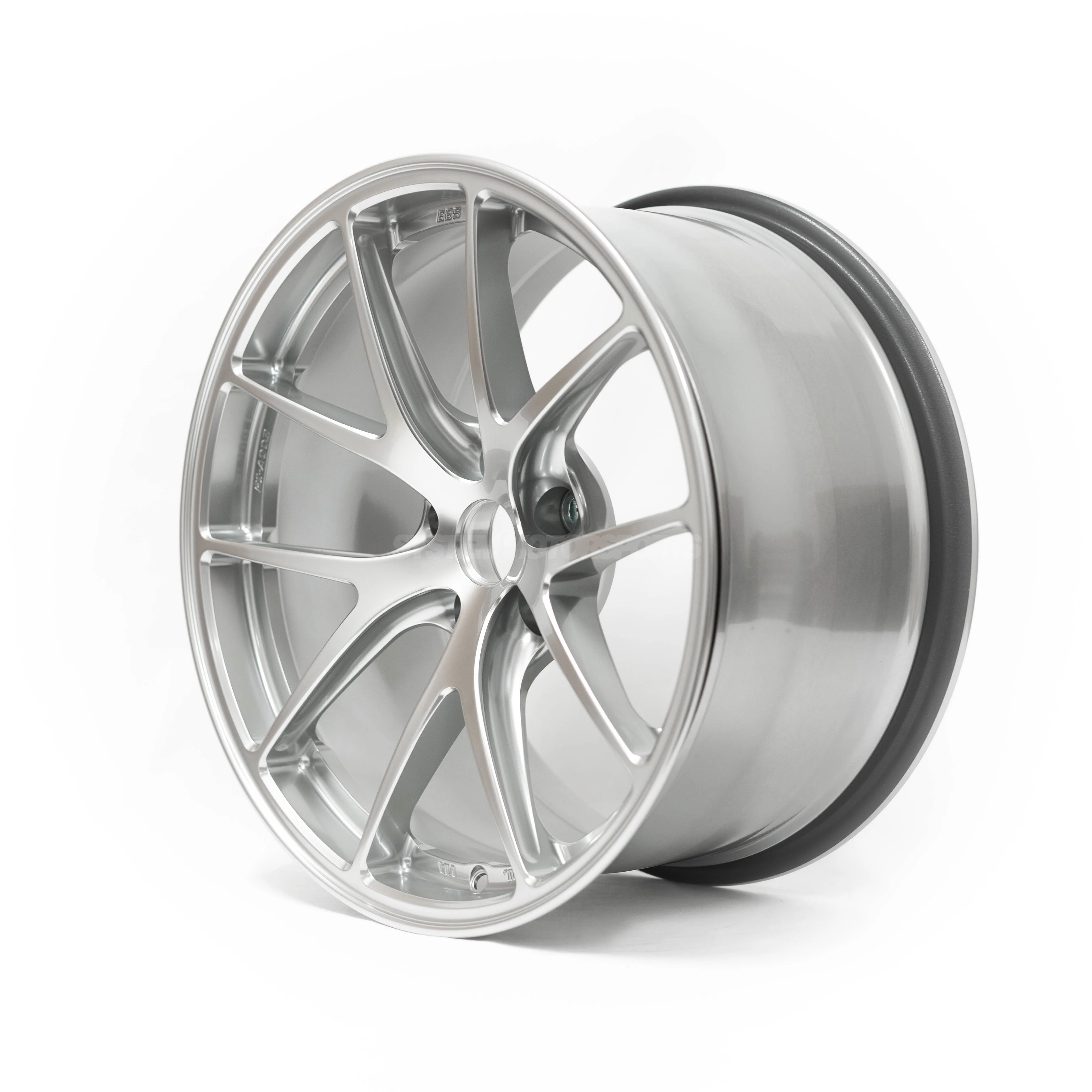 BBS RI-A - 18x10.5 / +22 / 5x120 - Diamond Silver (Aggressive E90 M3 / E92 M3 / E93 M3 Fitment) *Set of 4* - Image 4