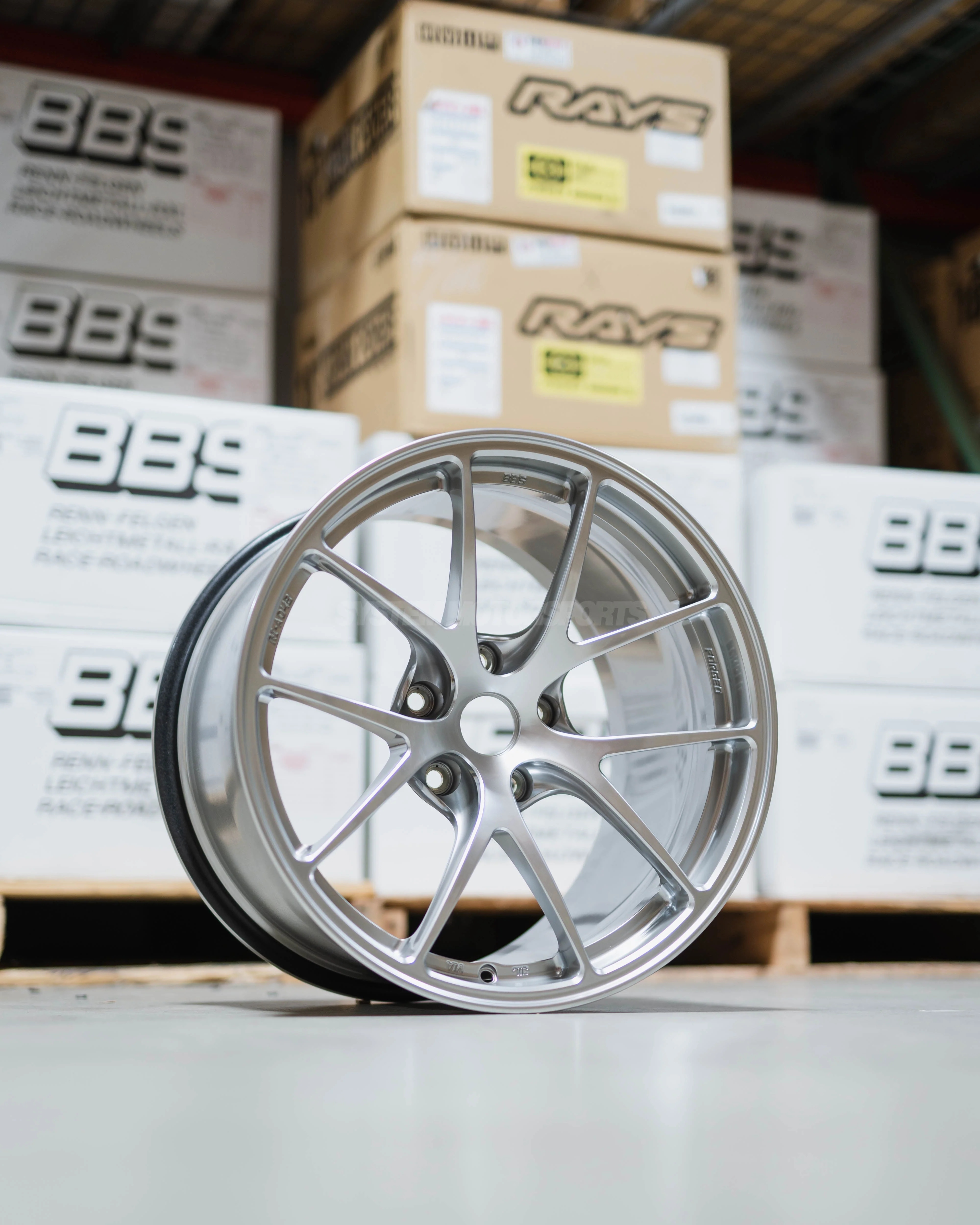 BBS RI-A - 18x10.5 +25 / 18x11 +37 / 5x120 - Diamond Silver (F80 M3 / F82 M4 / F87 M2 Fitment) *Set of 4* - Image 7