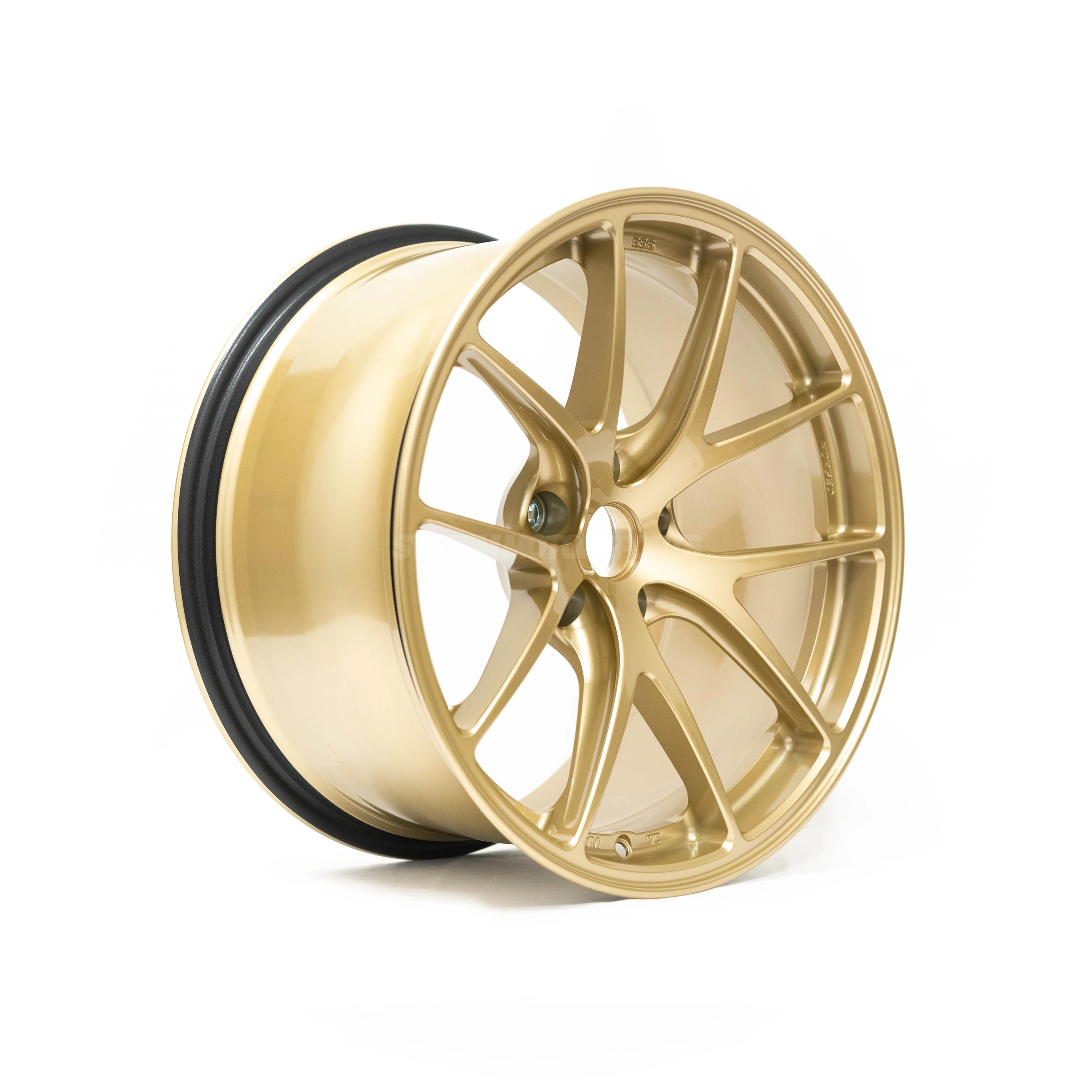 BBS RI-A - 18x8.5 +35 5x112 - Gold (RIA047GL) - Image 2
