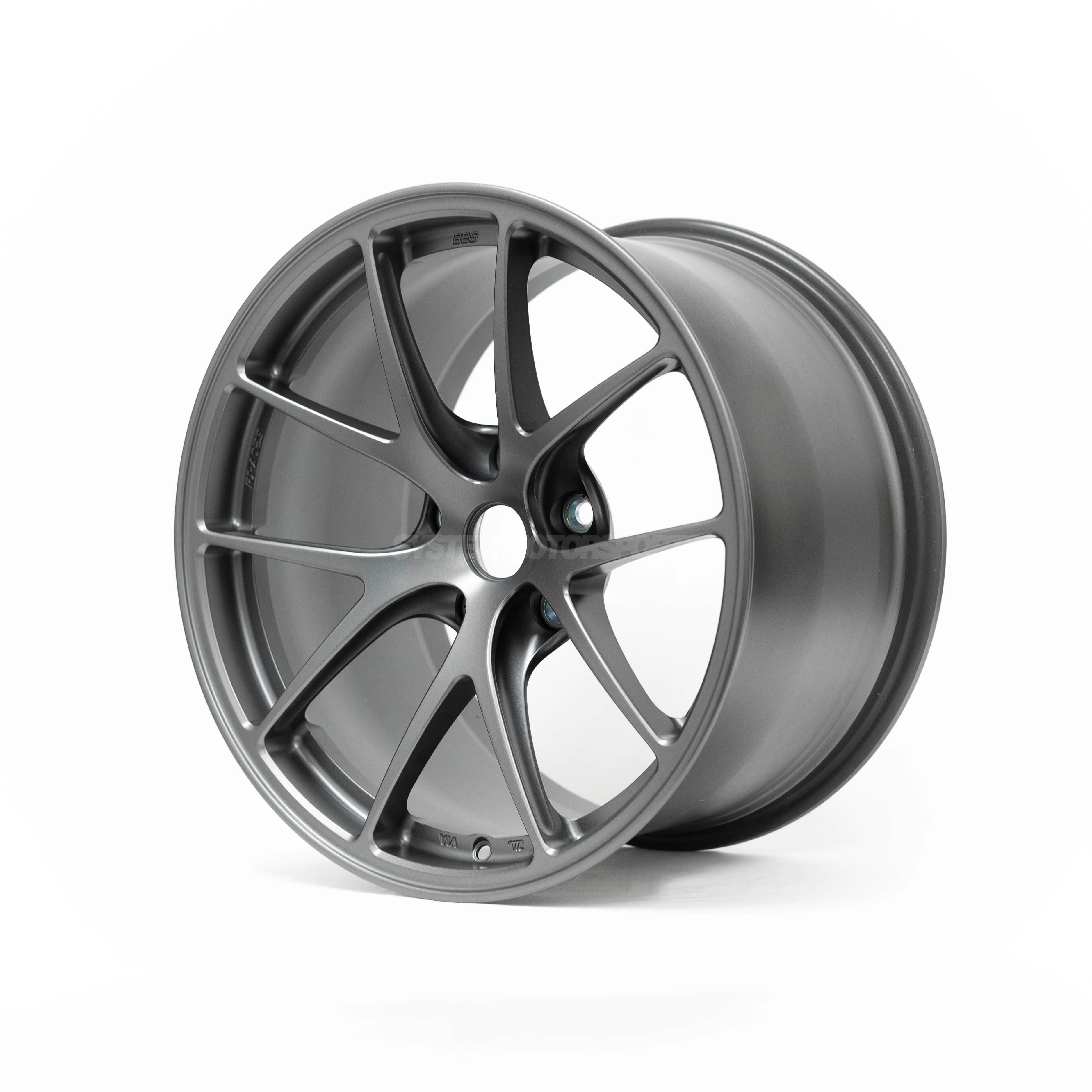 BBS RI-A - 18x9.5 / +22 / 5x114.3 - Matte Graphite *Set of 4* - Image 4