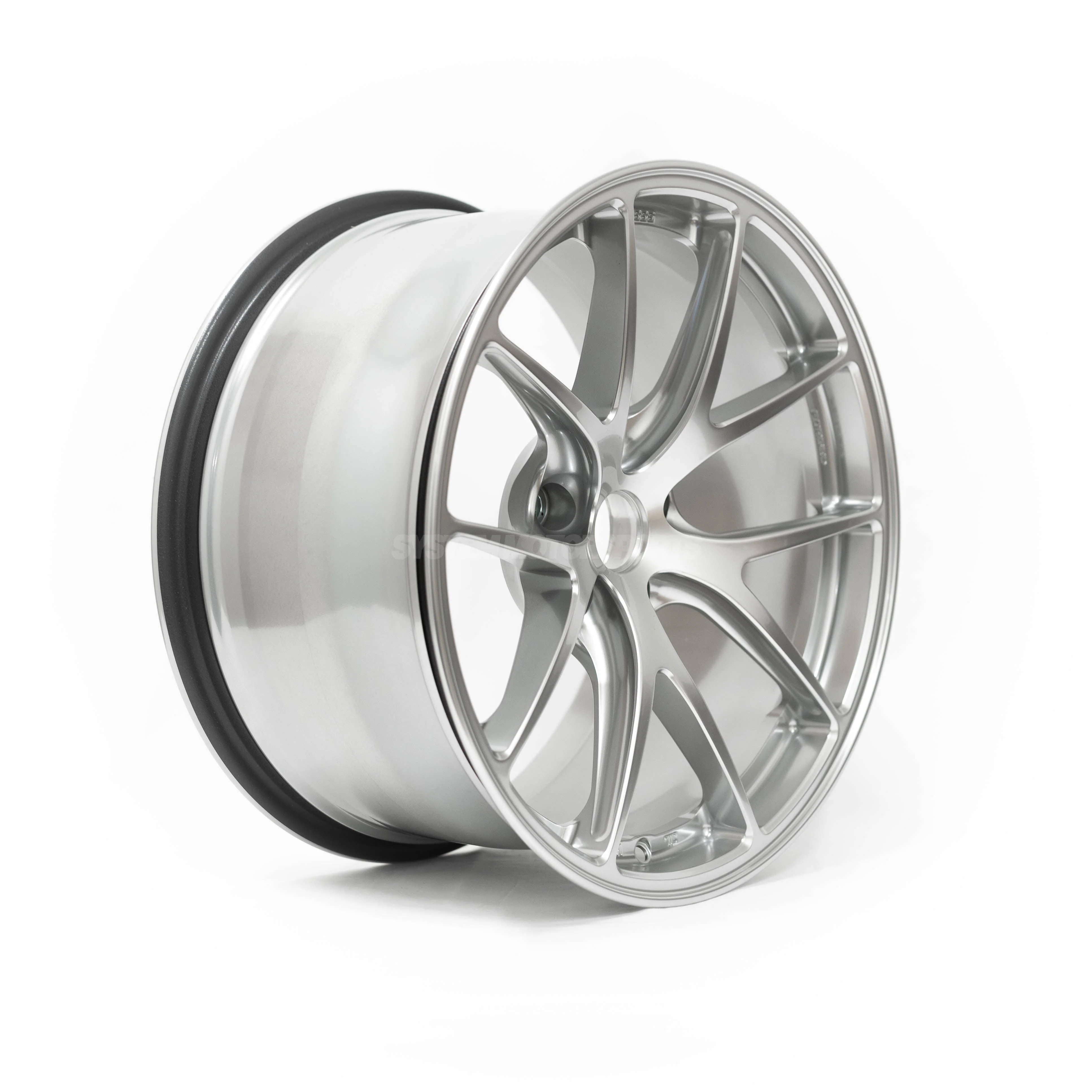 BBS RI-A - 18x9.5 +23 / 18x10 +25 / 5x120 - Diamond Silver (E46 M3 / E90 M3 / E92 M3 / E93 M3 Fitment) *Set of 4* - Image 4