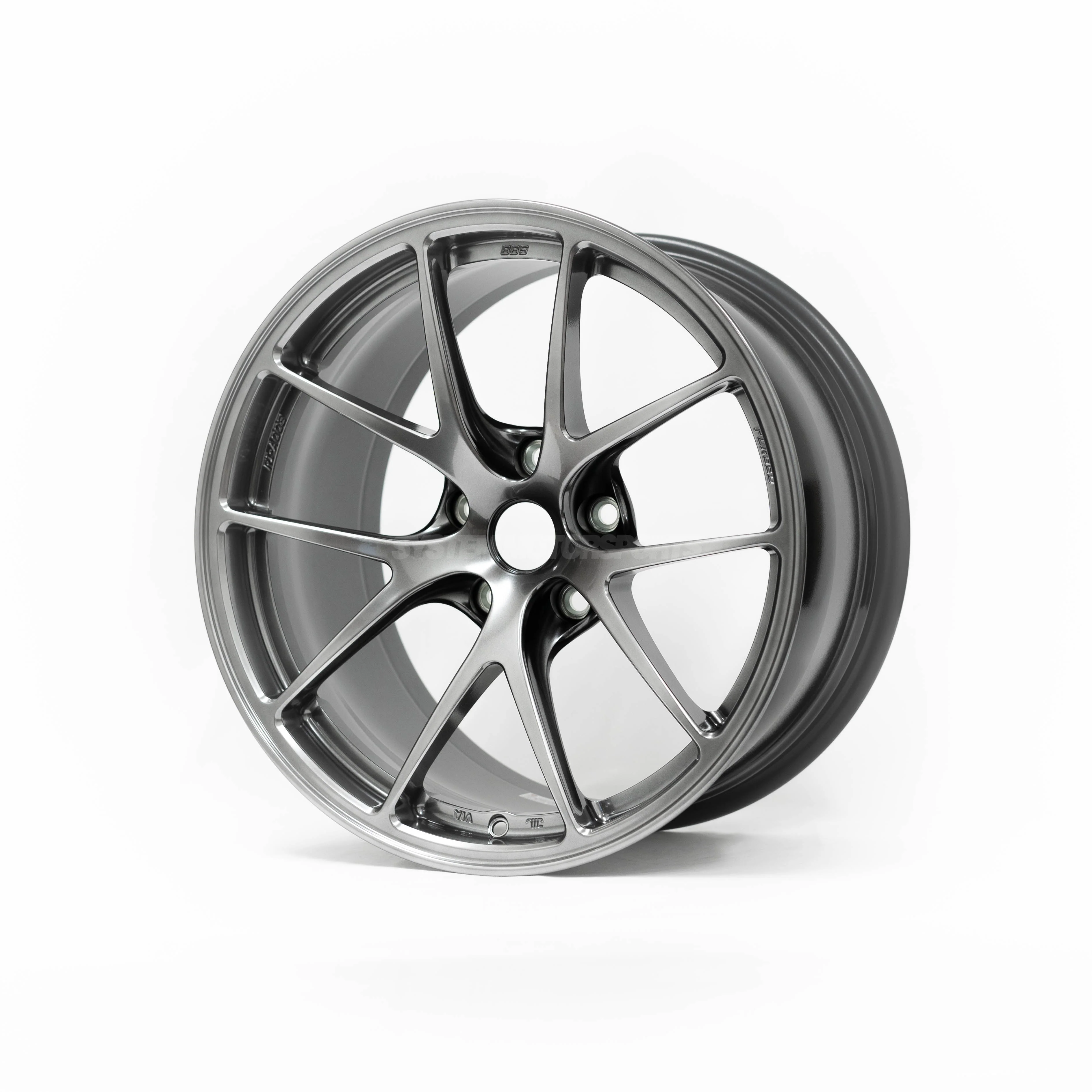 BBS RI-A - 18x9.5 / +35 / 5x114.3 - Diamond Black *Set of 4* - Image 5