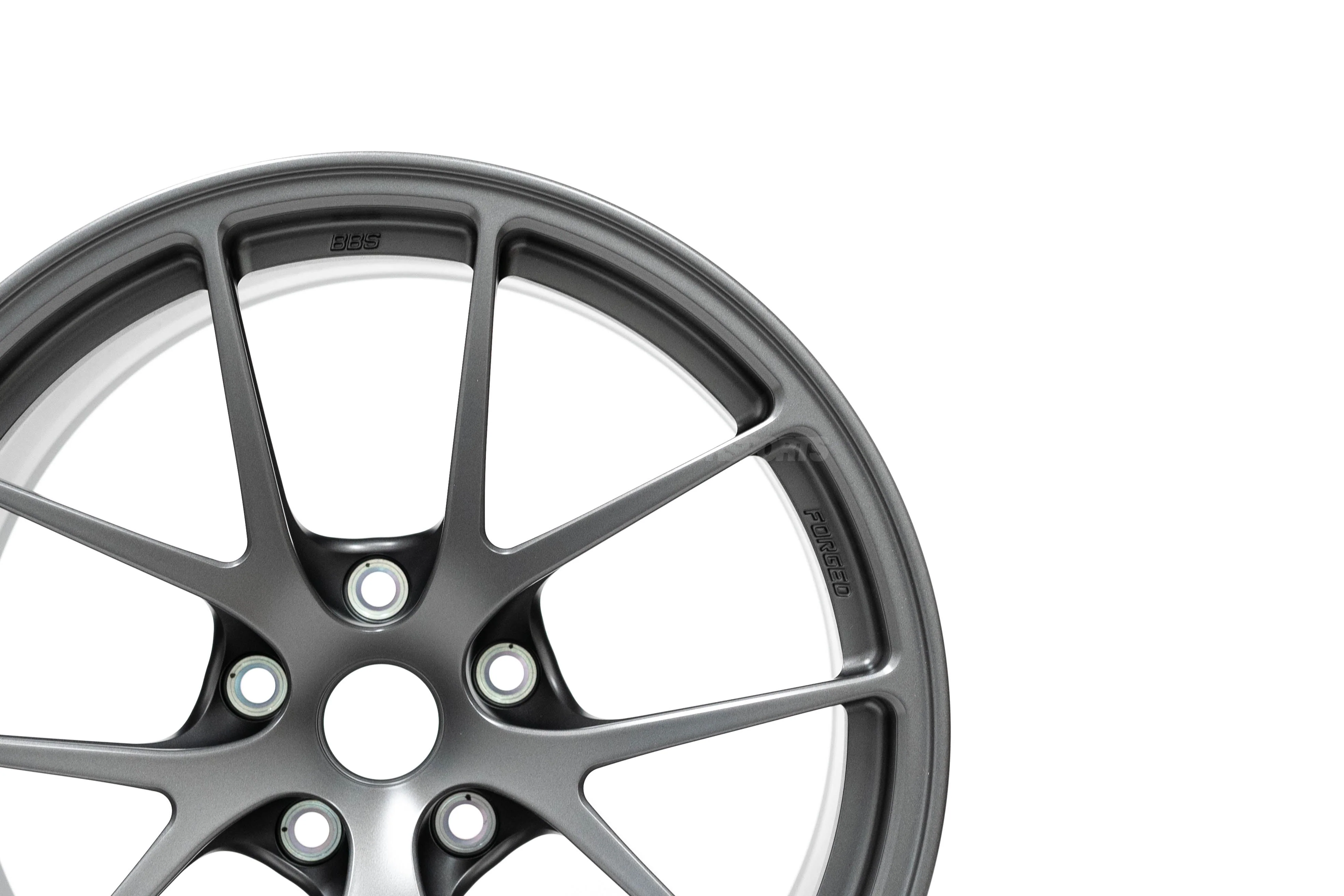 BBS RI-A - 18x9.5 / +35 / 5x114.3 - Matte Graphite *Set of 4* - Image 6