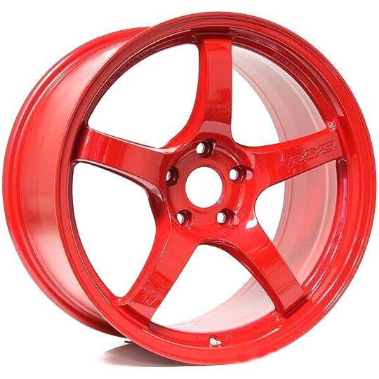 Gram Lights 57CR - 15x8 / +35 / 5x114.3 - Milano Red *Set of 4*