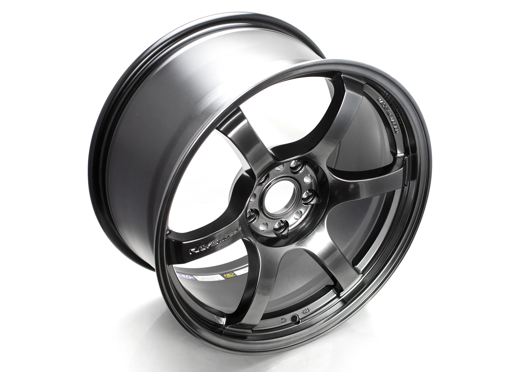 Gram Lights 57DR - 17x9 / +38 / 5x114.3 - Grace Silver *Set of 4* - Image 3