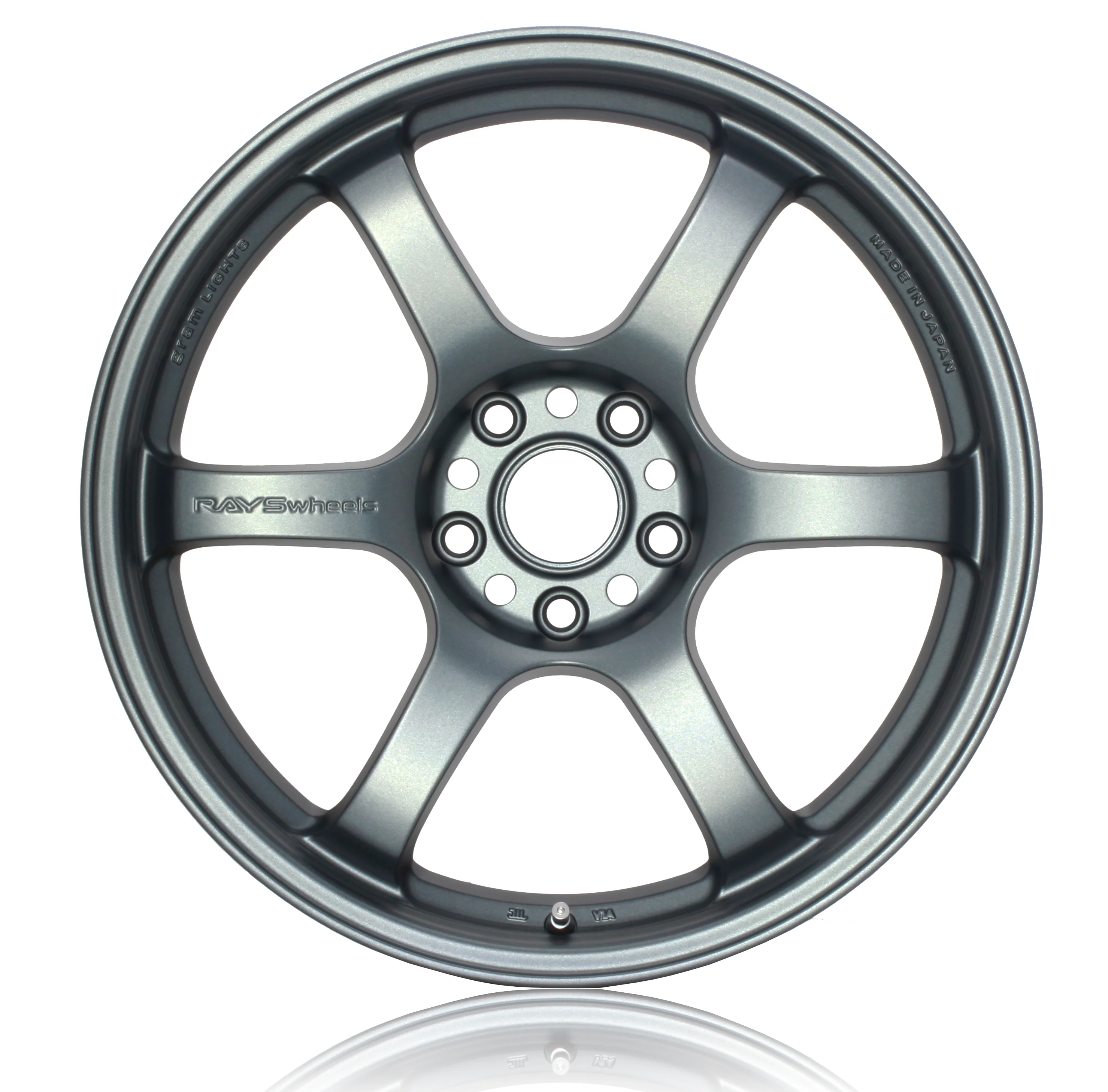 Gram Lights 57DR - 18x9.5 / +12 / 5x114.3 - Gun Blue II *Set of 4* - Image 2