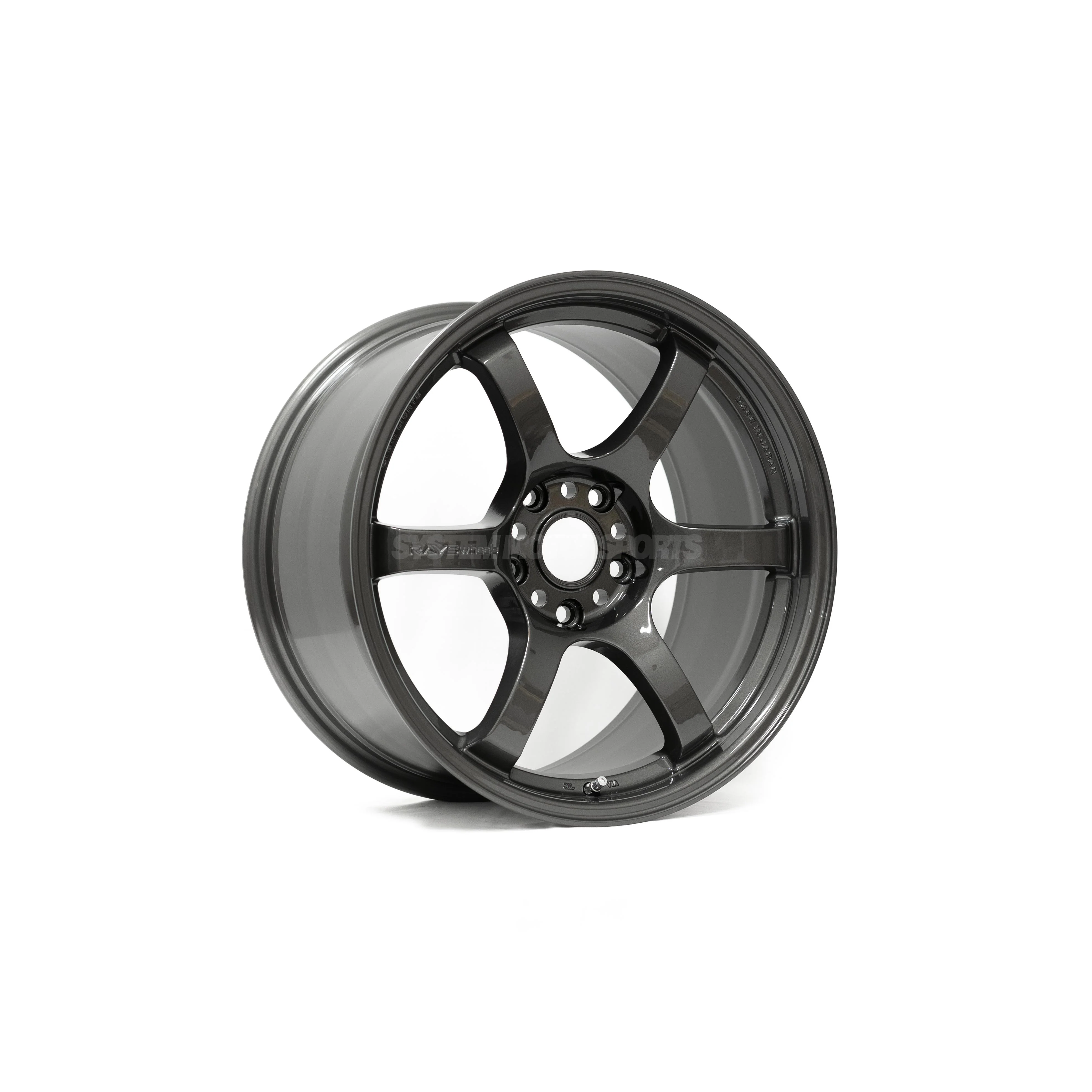 Gram Lights 57DR - 18x9.5 / +38 / 5x114.3 - HS Gunmetallic *Set of 4* - Image 4