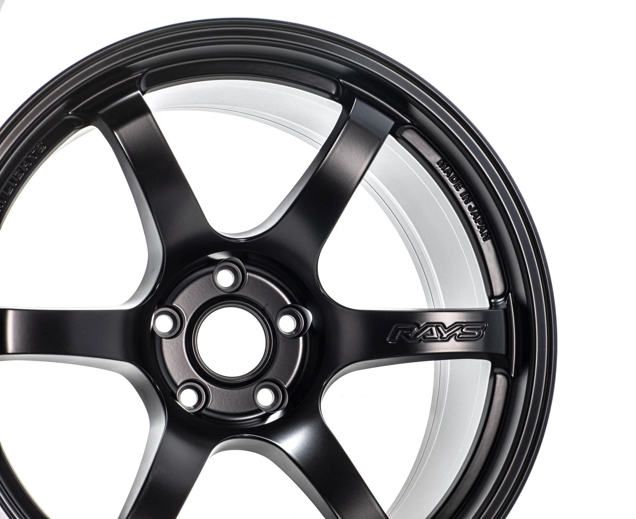Gram Lights 57DR - 18x9.5 / +38 / 5x114.3 - Semigloss Black *Set of 4* - Image 11