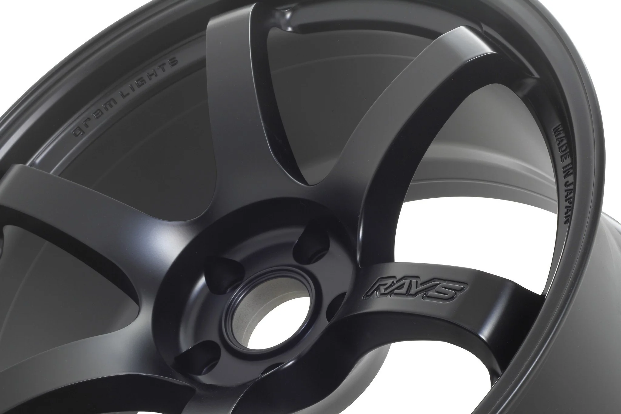 Gram Lights 57DR - 19x10.5 / +22 / 5x120 - Semigloss Black *Set of 4* - Image 3