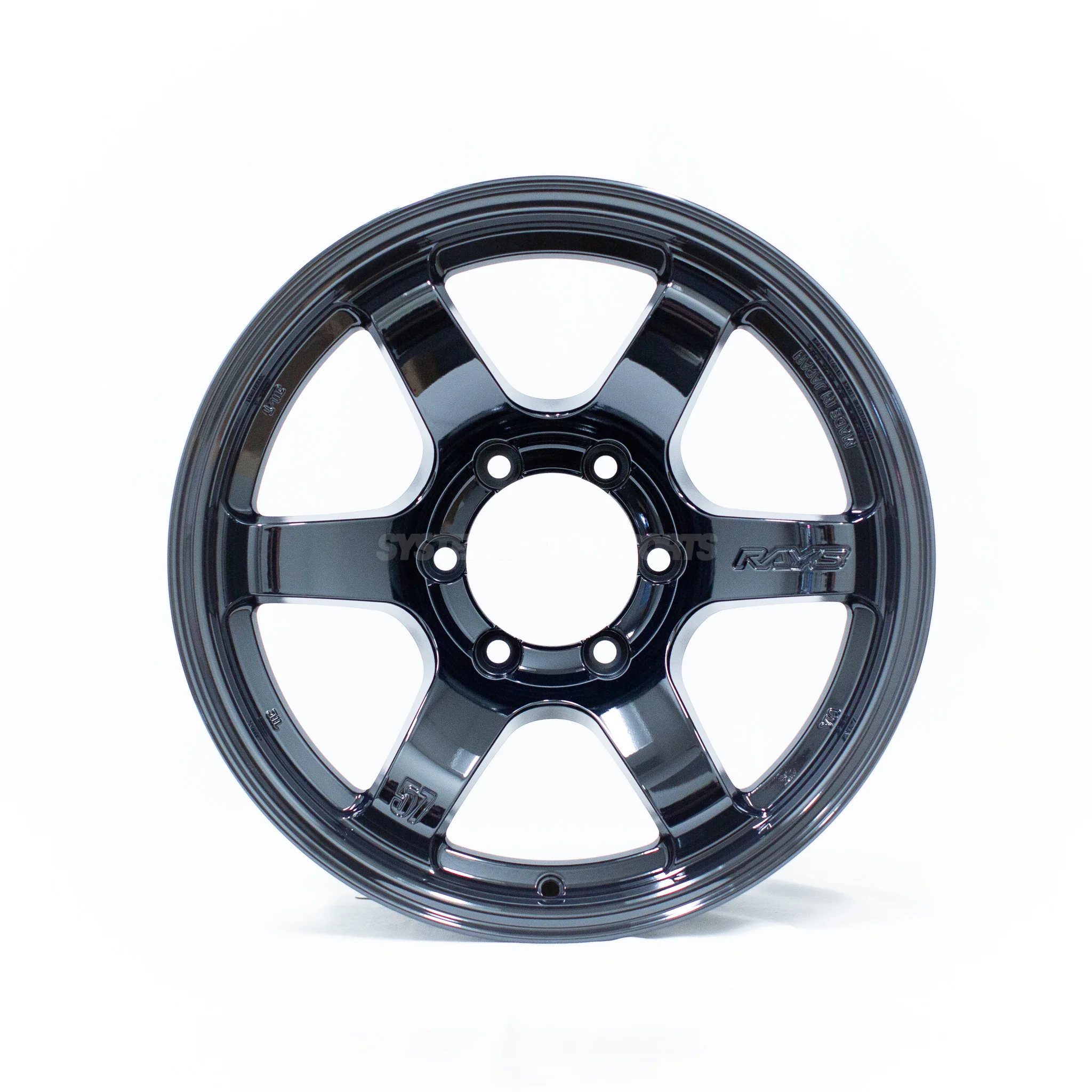 Gram Lights 57DR-X - 17x8.5 / -10 / 6x139.7 - Dark Blue Chrome (Tacoma/4Runner Fitment) *Set of 4* - Image 5