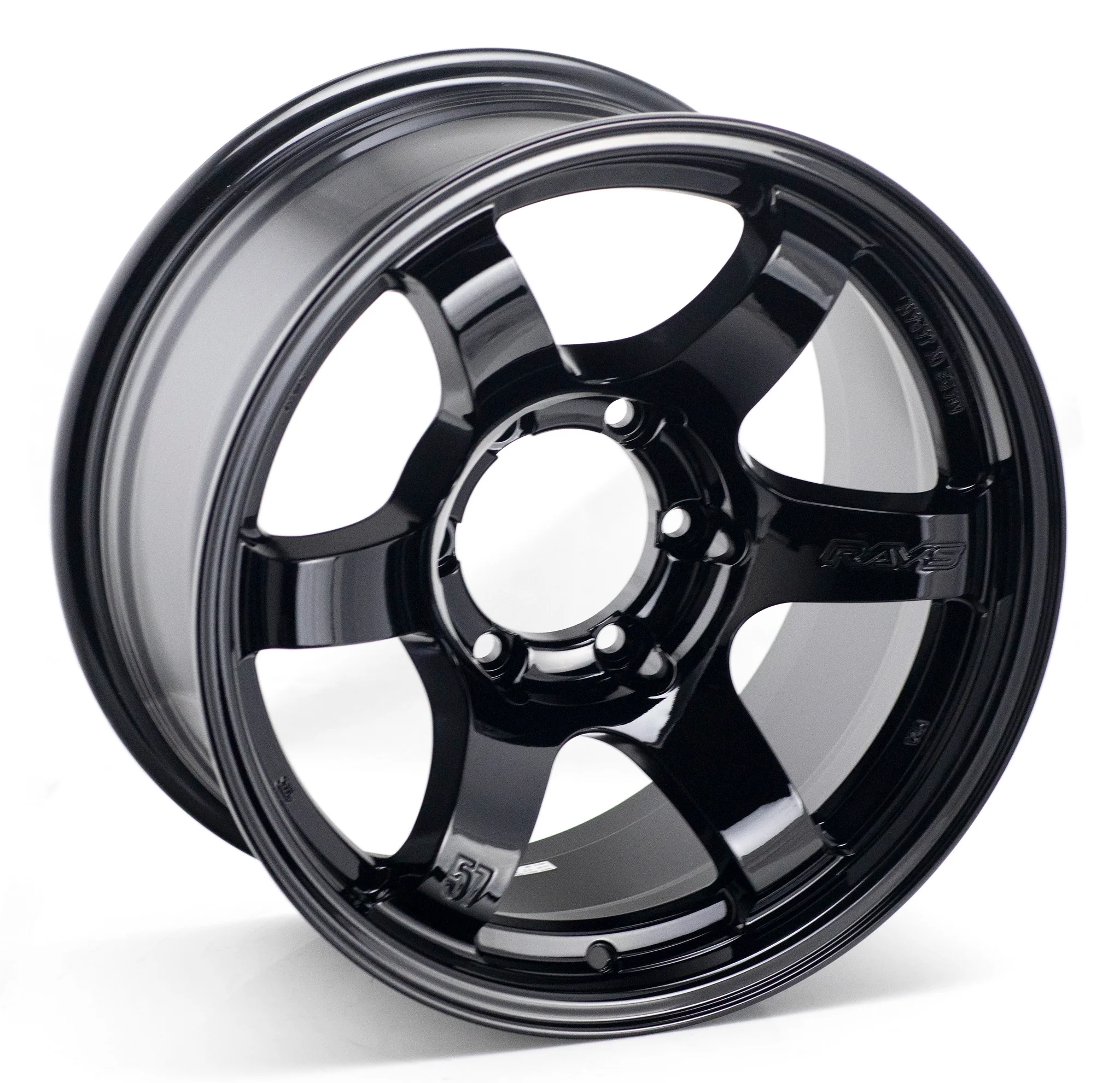 Gram Lights 57DR-X - 17x8.5 / -10 / 6x139.7 - Gloss Black (Tacoma/4Runner Fitment) *Set of 4* - Image 9