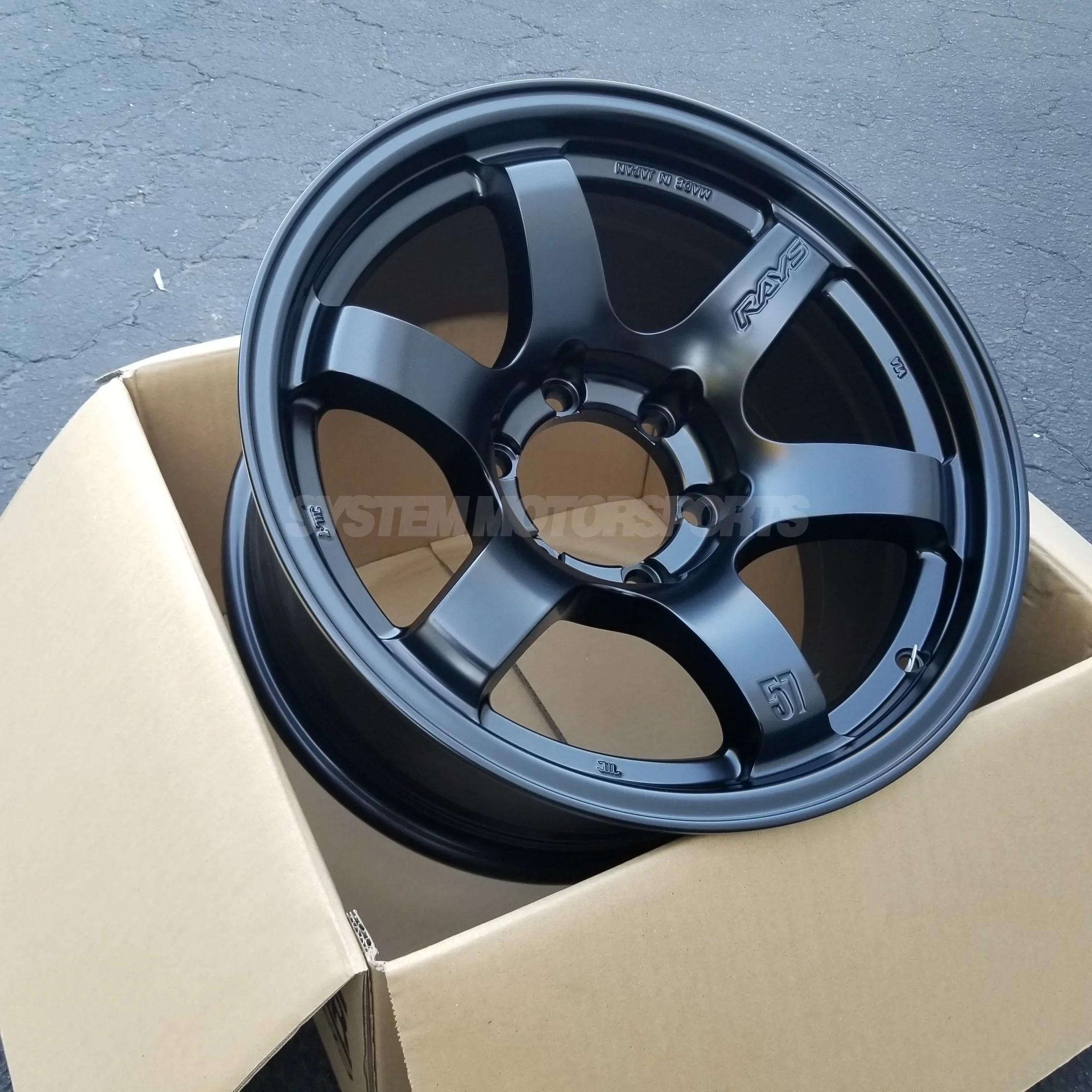 Gram Lights 57DR-X - 17x8.5 / -10 / 6x139.7 - Semigloss Black (Tacoma/4Runner Fitment) *Set of 4* - Image 2