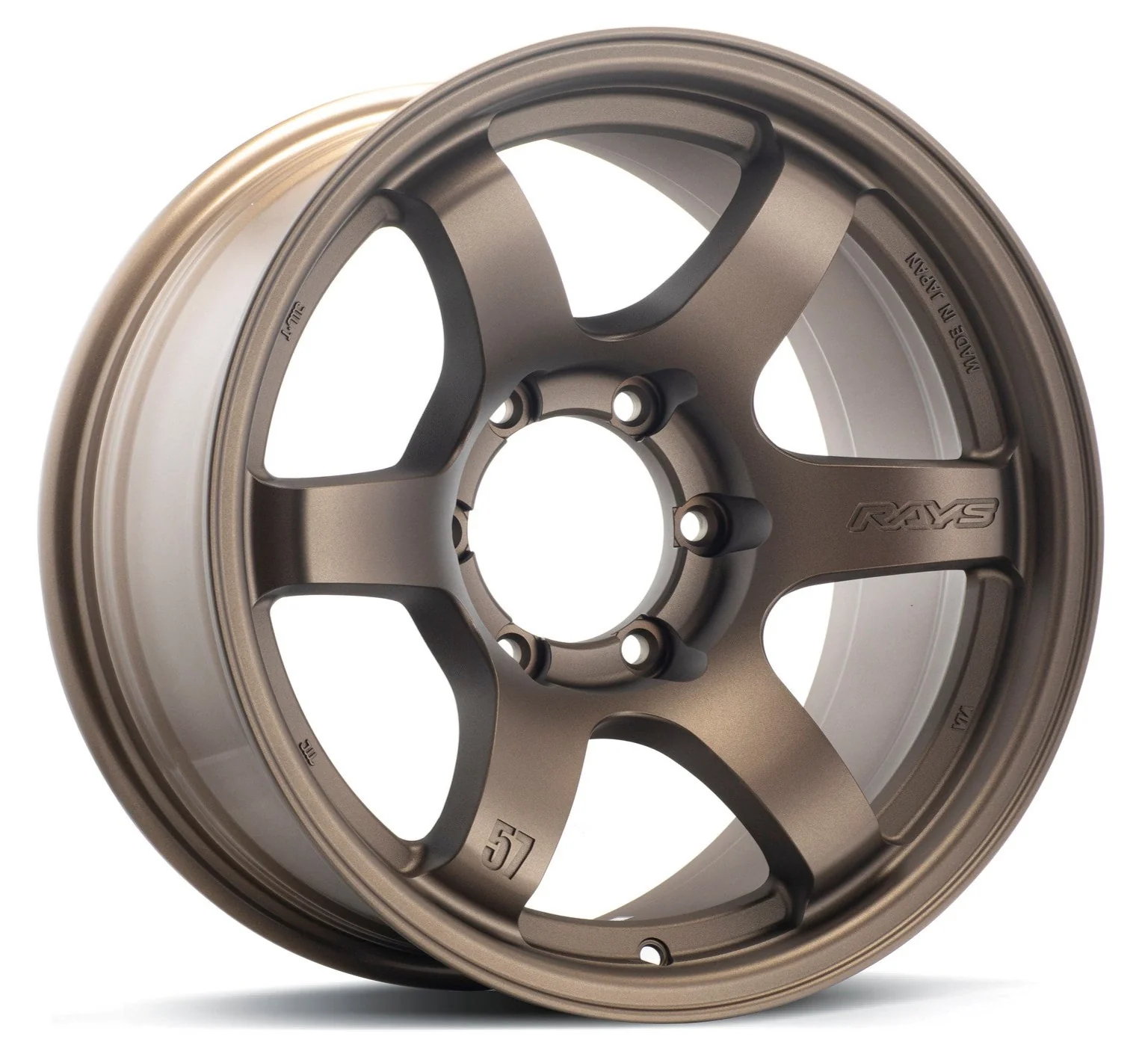 Gram Lights 57DR-X - 18x9 / +0 / 6x139.7 - Bronze (Tacoma/4Runner Fitment) *Set of 4*