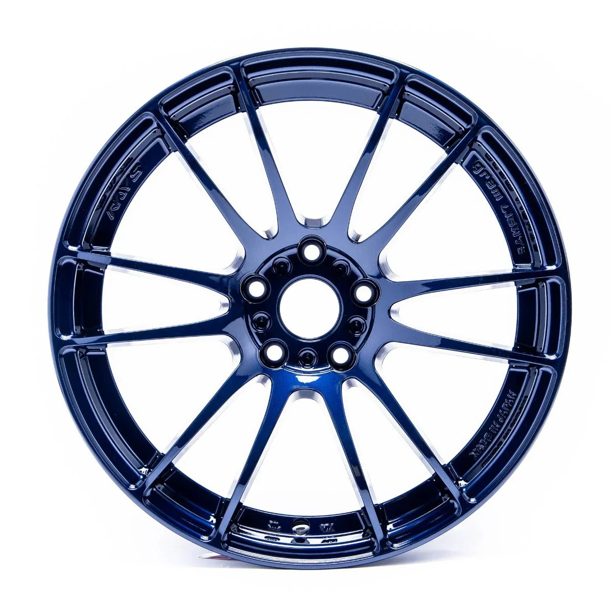 Gram Lights 57Xtreme Spec-D - 18x9.5 / +38 / 5x114.3 - Eternal Blue Pearl *Set of 4* - Image 2