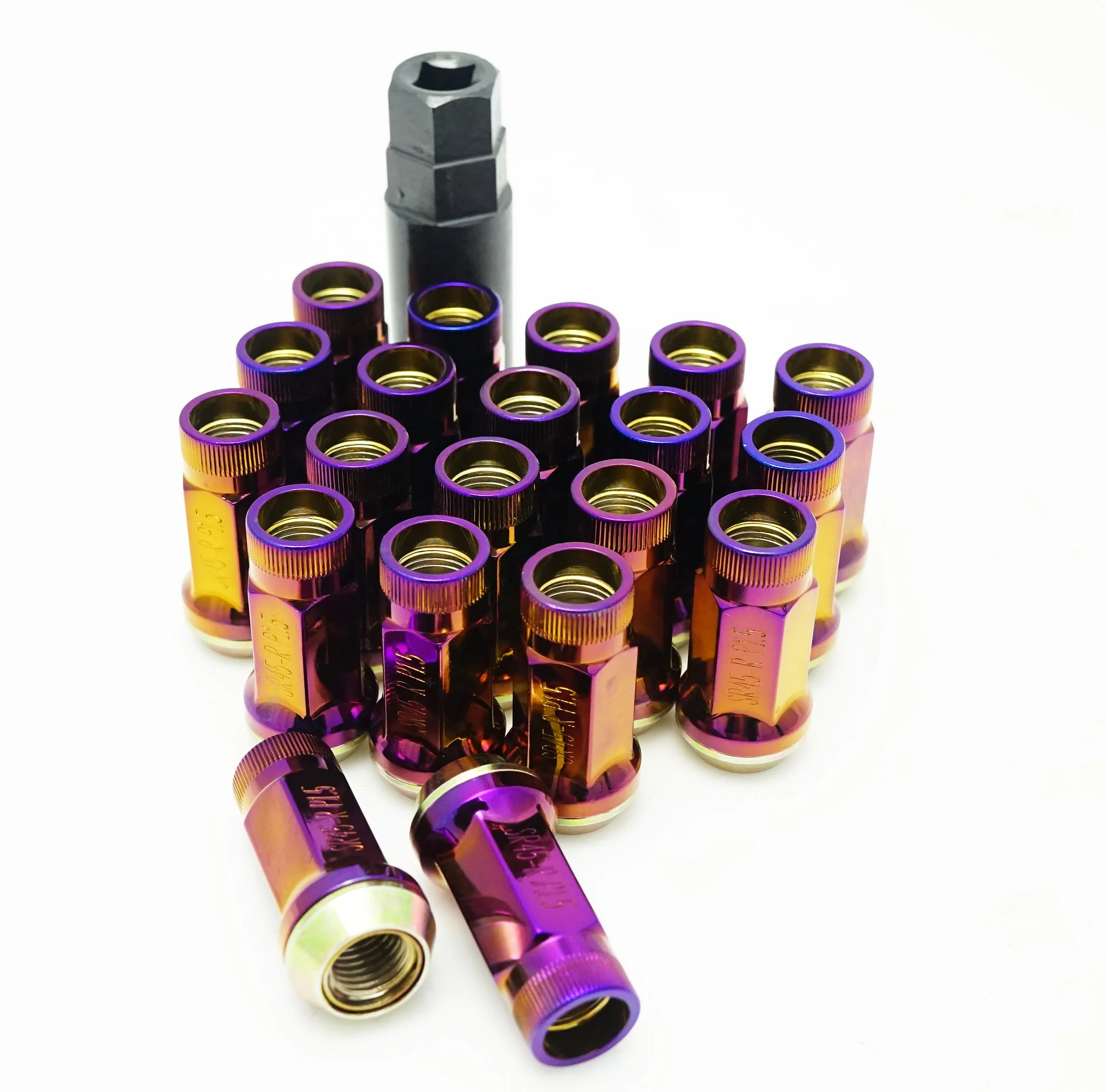 Muteki SR45R Lug Nuts (Open Ended) - M12 - Image 4