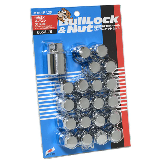 Project Kics Bull Lock 19Hex Lug Nuts & Locks - M12 - Image 5