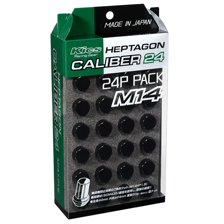 Project Kics Heptagon Caliber 24 Lug Nuts - Image 3