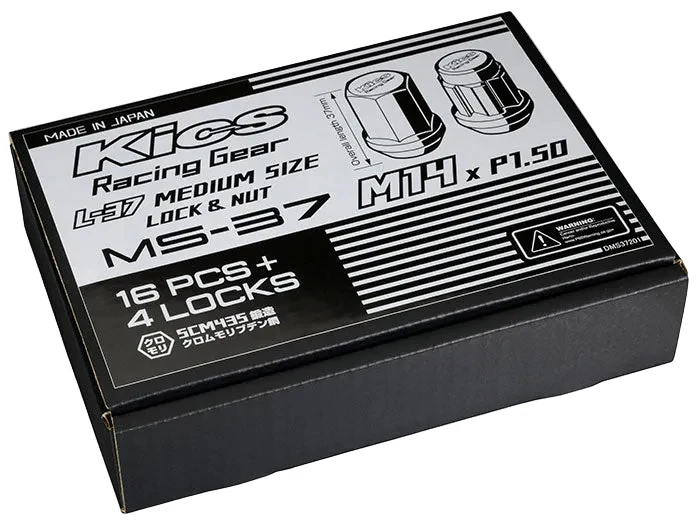 Project Kics MS-37 Lug Nuts & Locks - M14x1.5